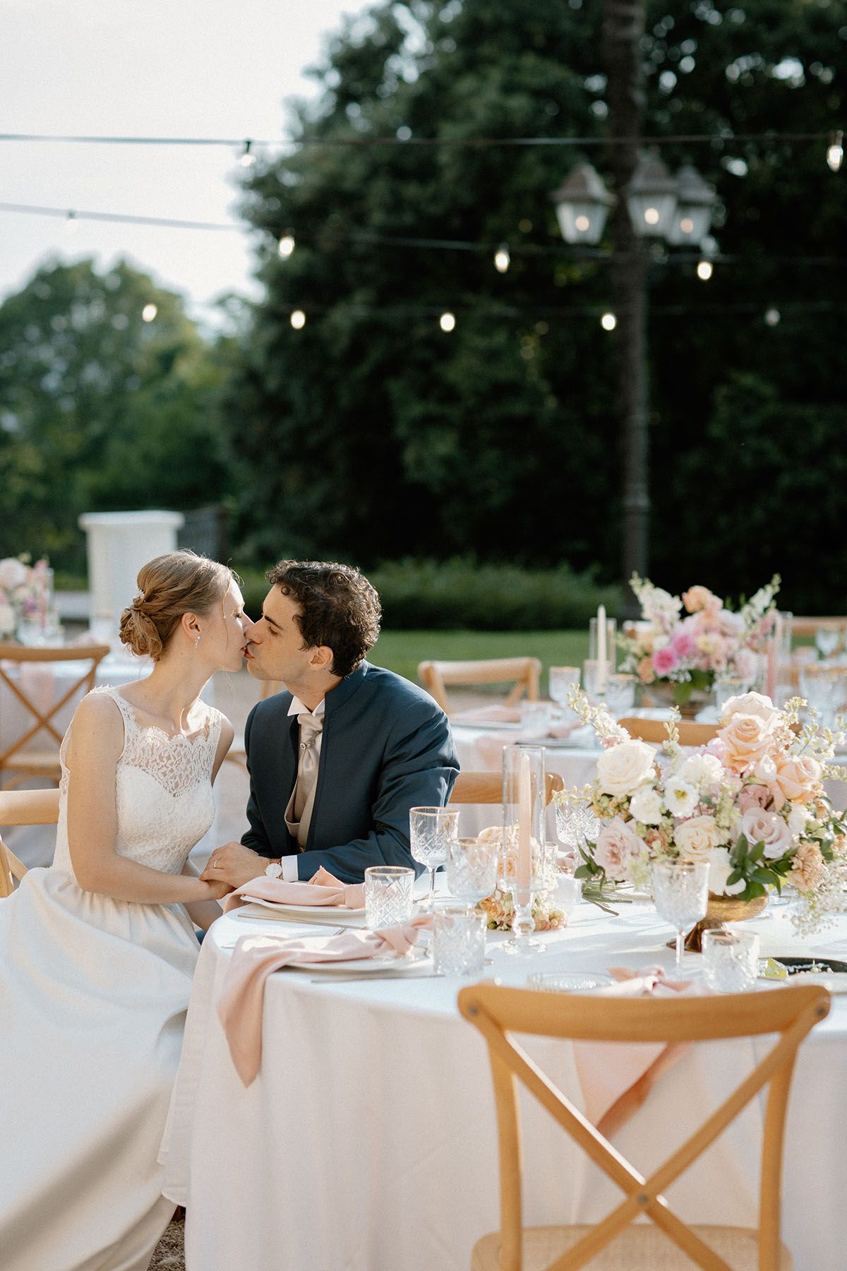 Coppia di sposi a Villa Malliana, reportage di matrimonio