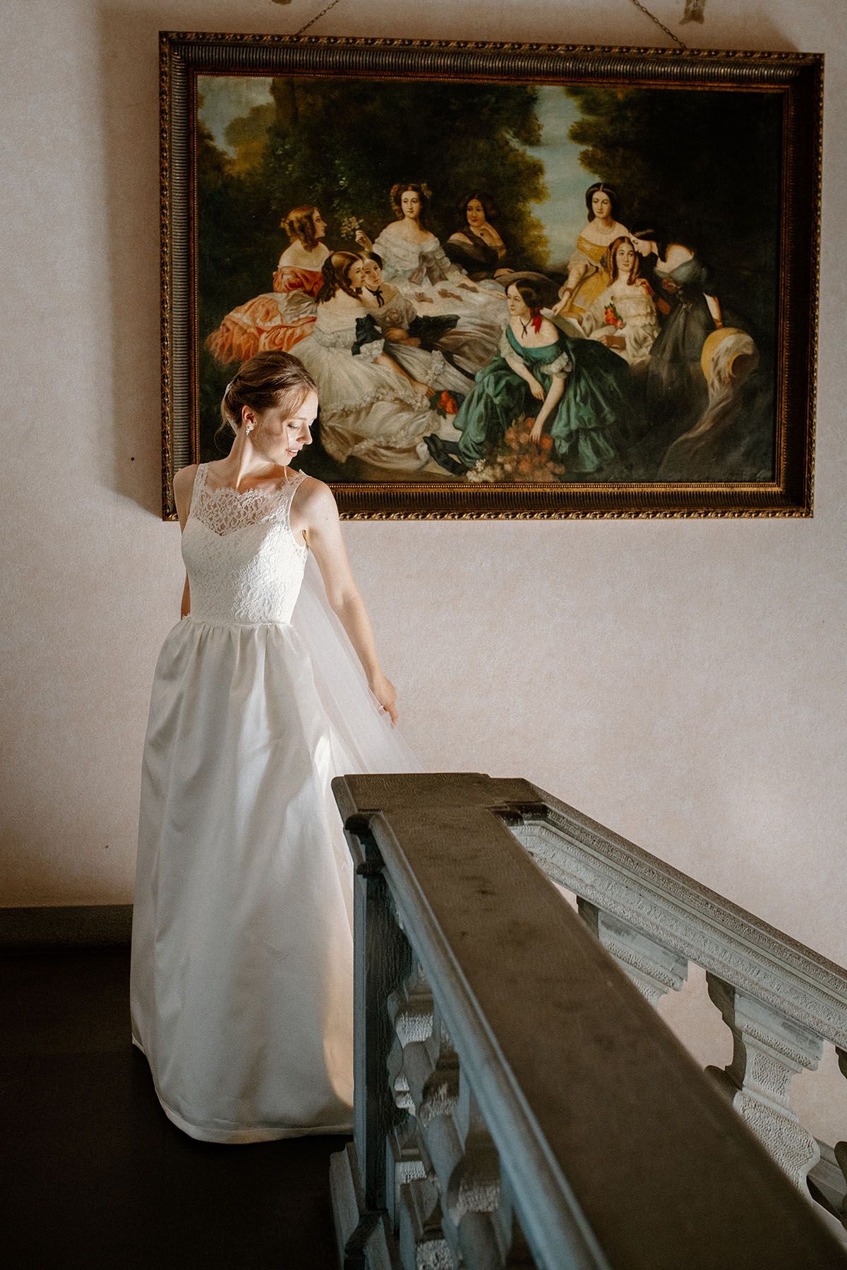 Coppia di sposi a Villa Malliana, reportage di matrimonio