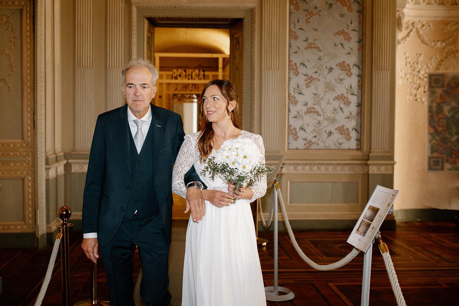 Arrivo della sposa in Villa reale a Monza