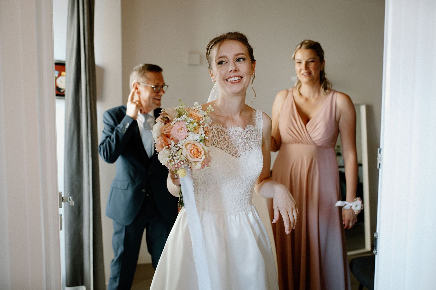 Preparativi della sposa a Lecco