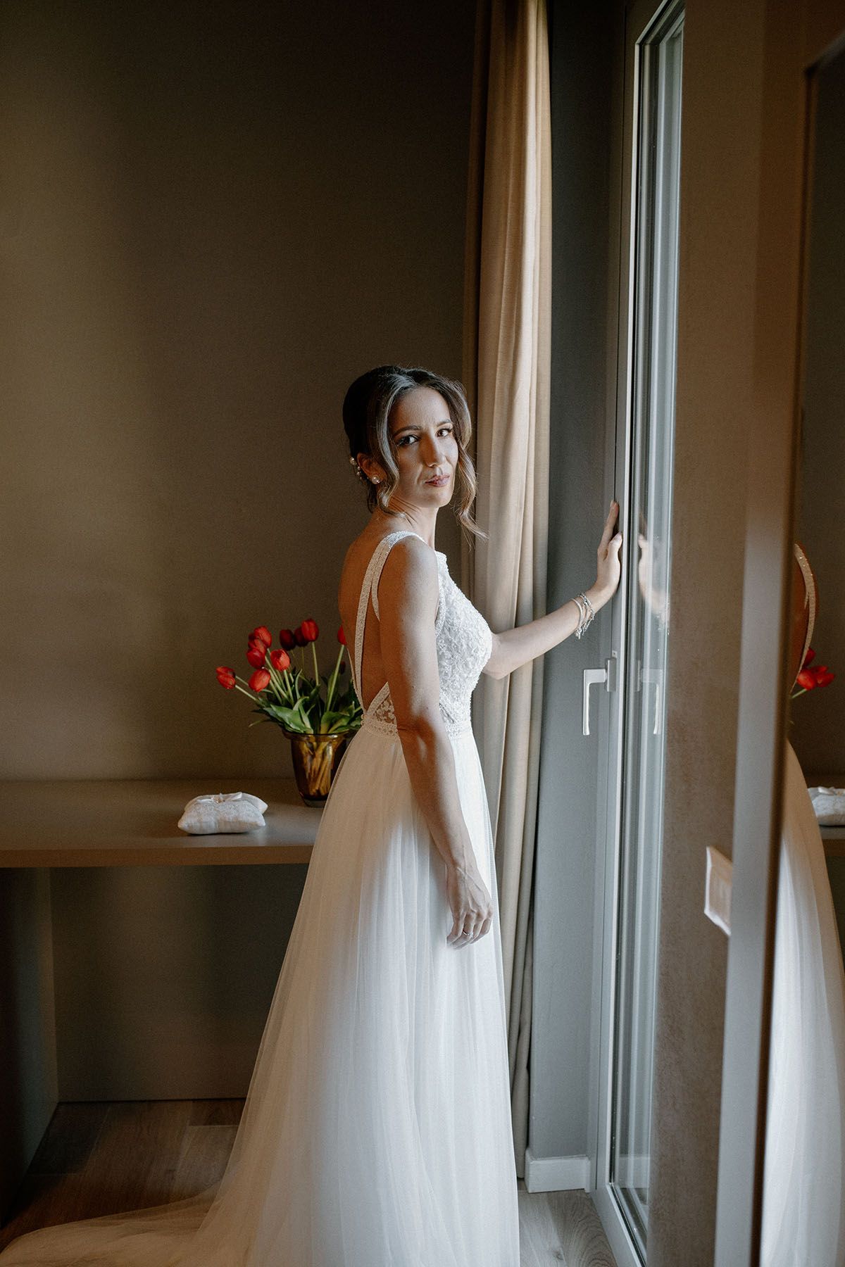 Preparazione della sposa prima del matrimonio