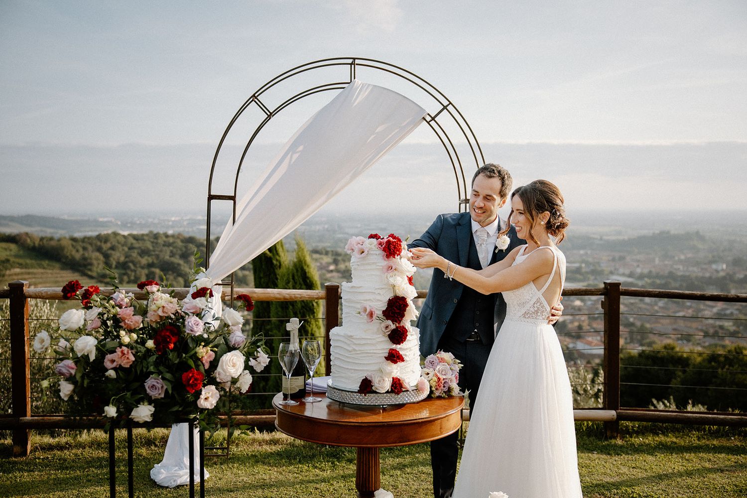 Torta nunziale in Franciacorta, Le Cantorie, Brescia