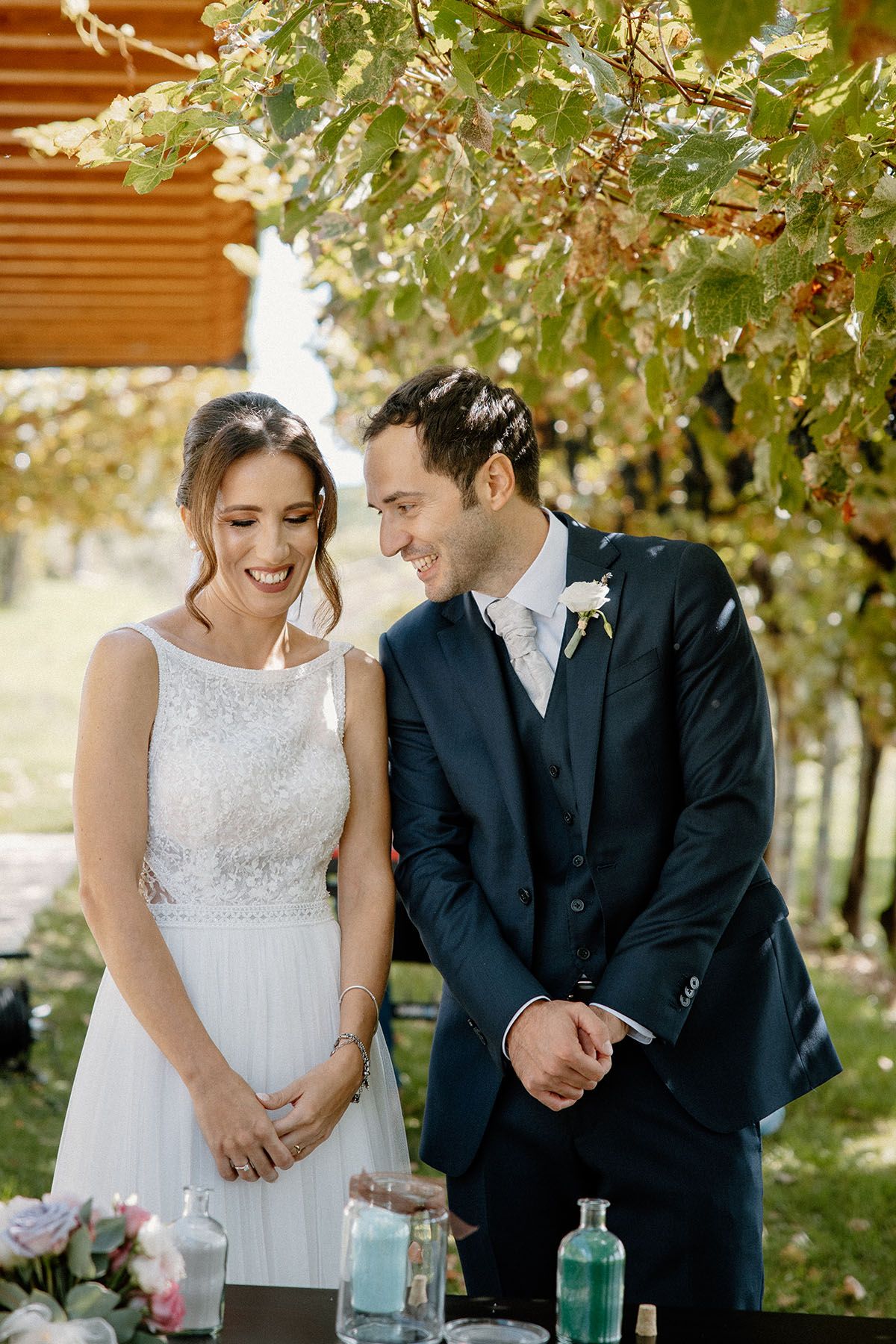 Cerimonia di matrimonio a Le Cantorie in Franciacorta