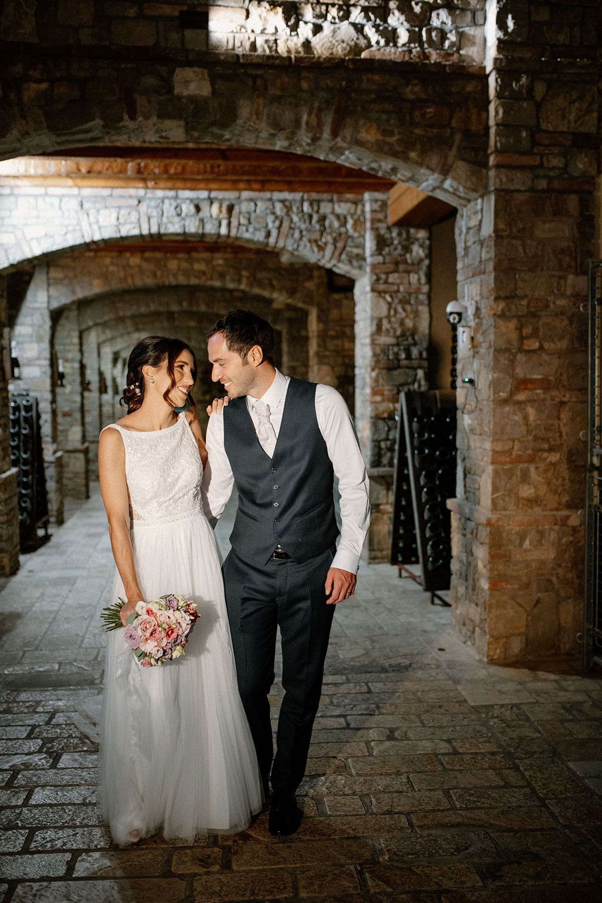 Shooting degli sposi a Le Cantorie, Franciacorta