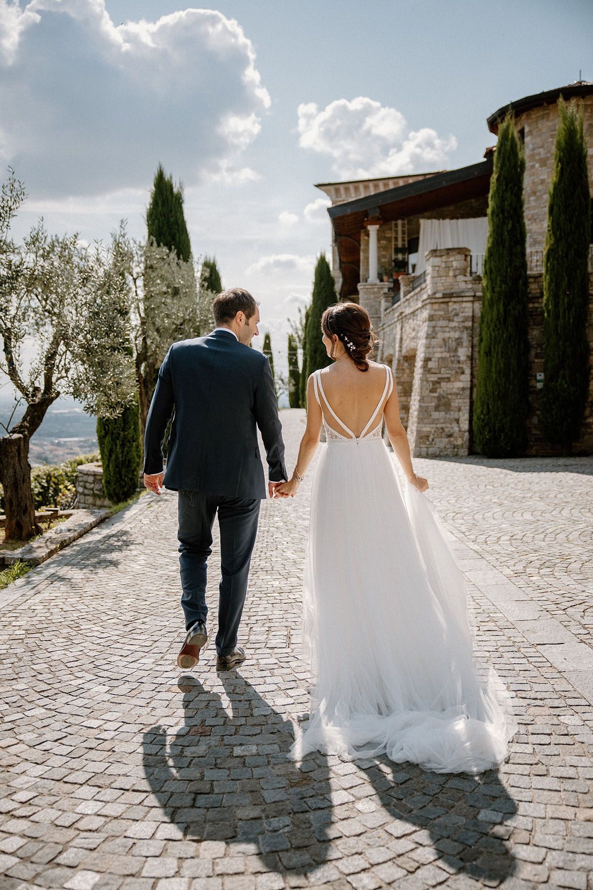 Shooting degli sposi a Le Cantorie, Franciacorta