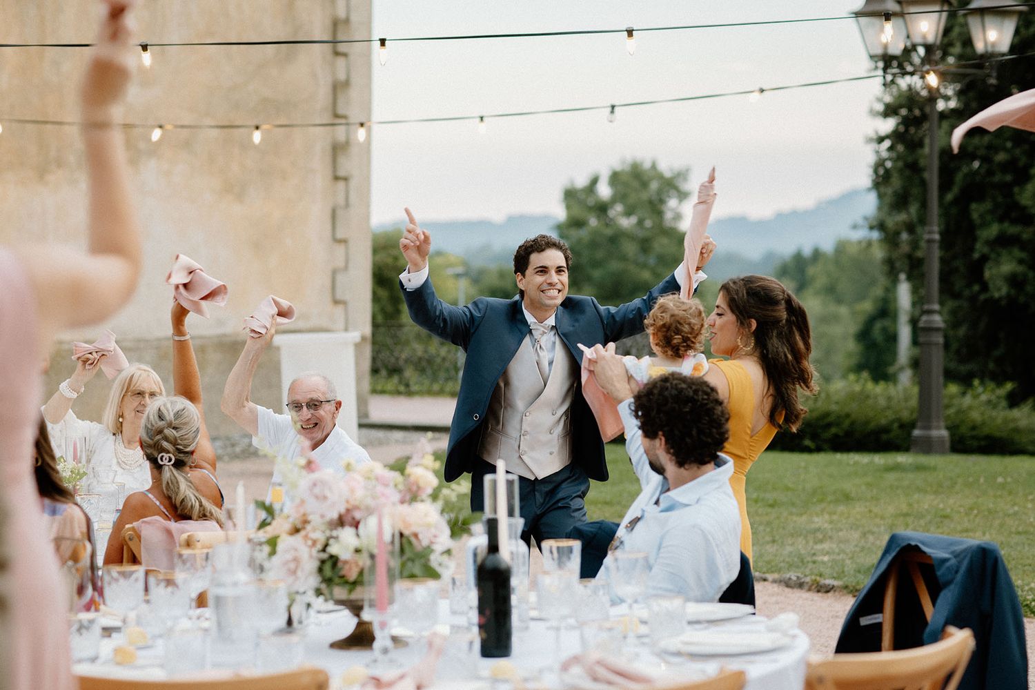 Ricevimento di matrimonio a Villa Malliana, provincia di Bergamo