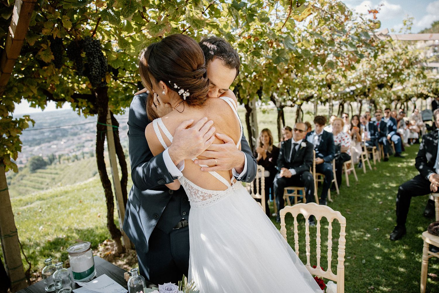 Cerimonia di matrimonio a Le Cantorie in Franciacorta