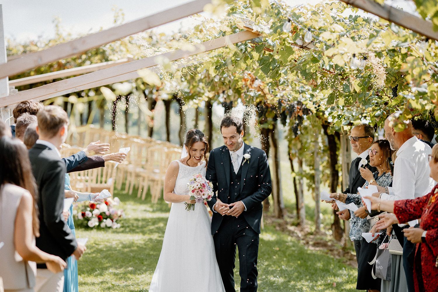 Cerimonia di matrimonio a Le Cantorie in Franciacorta