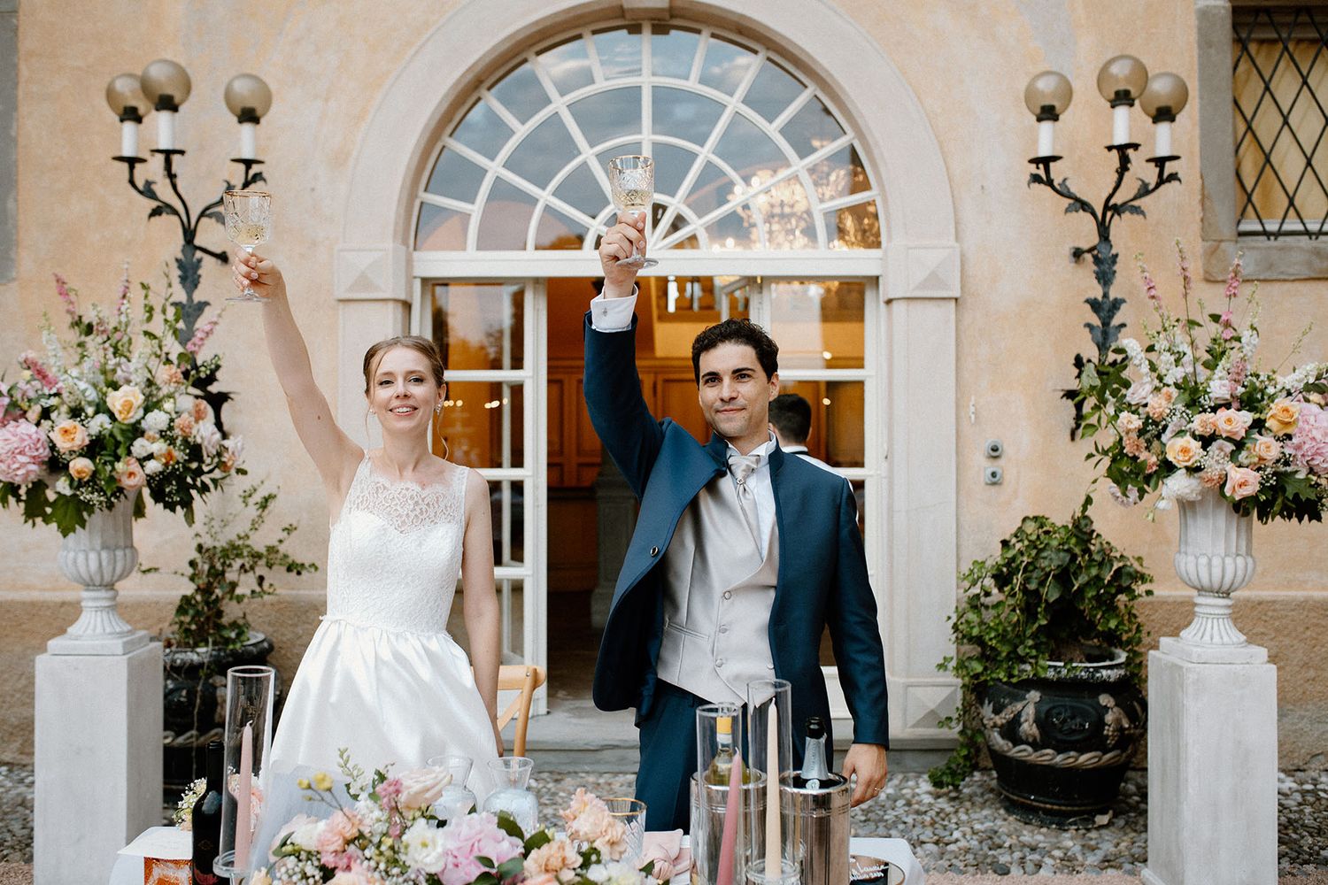 Ricevimento di matrimonio a Villa Malliana, provincia di Bergamo