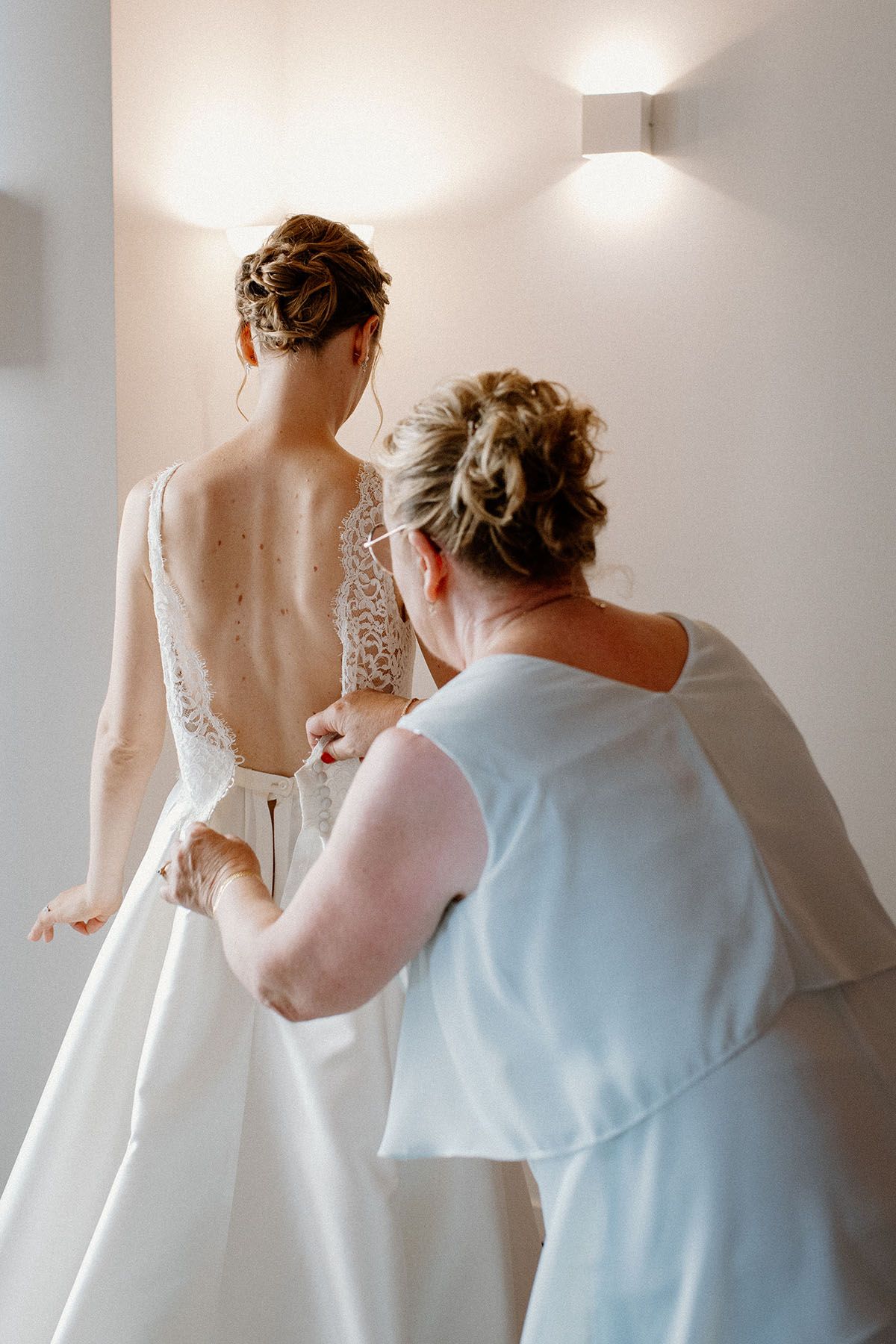 Preparativi della sposa a Lecco