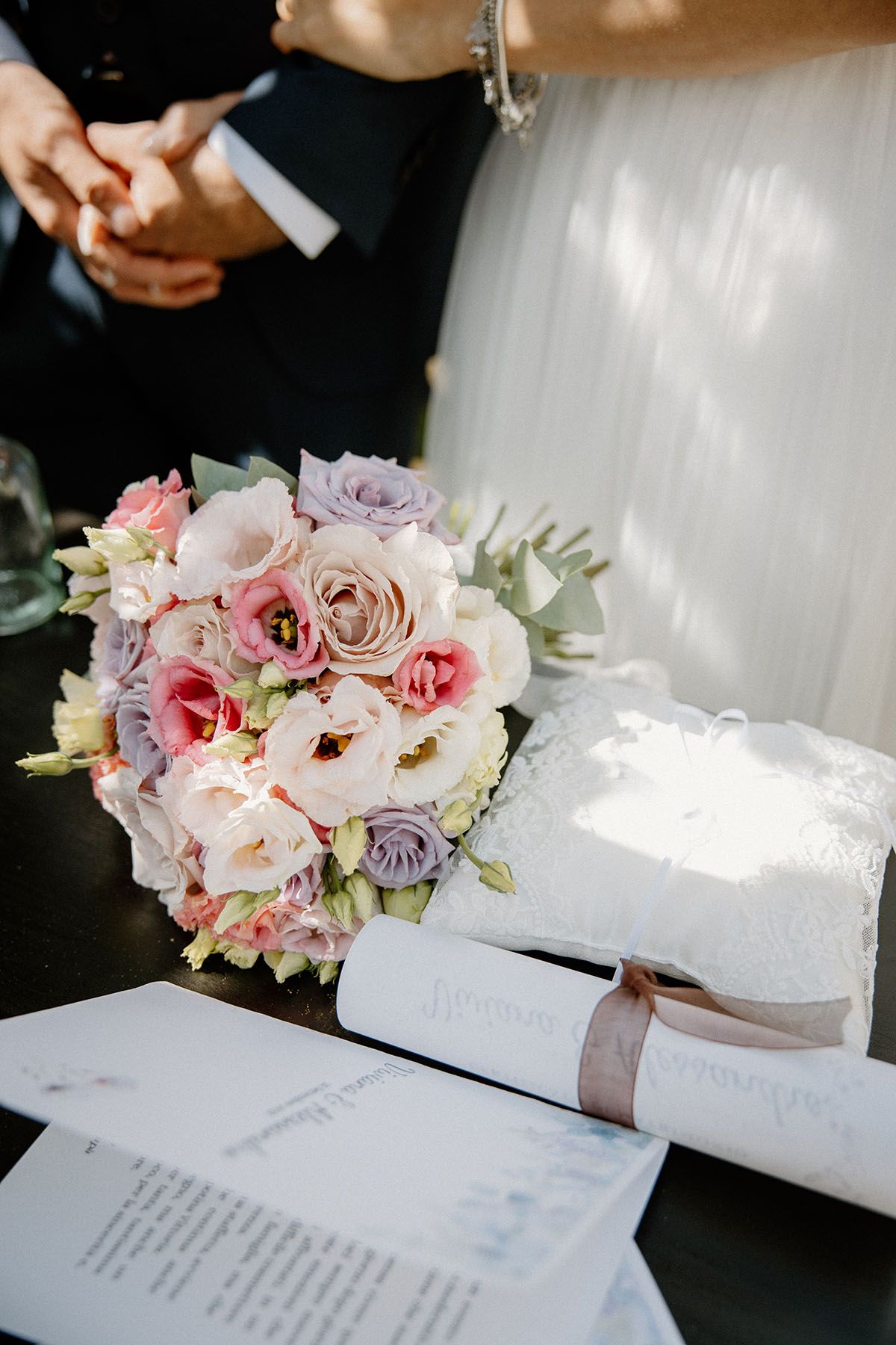 Cerimonia di matrimonio a Le Cantorie in Franciacorta