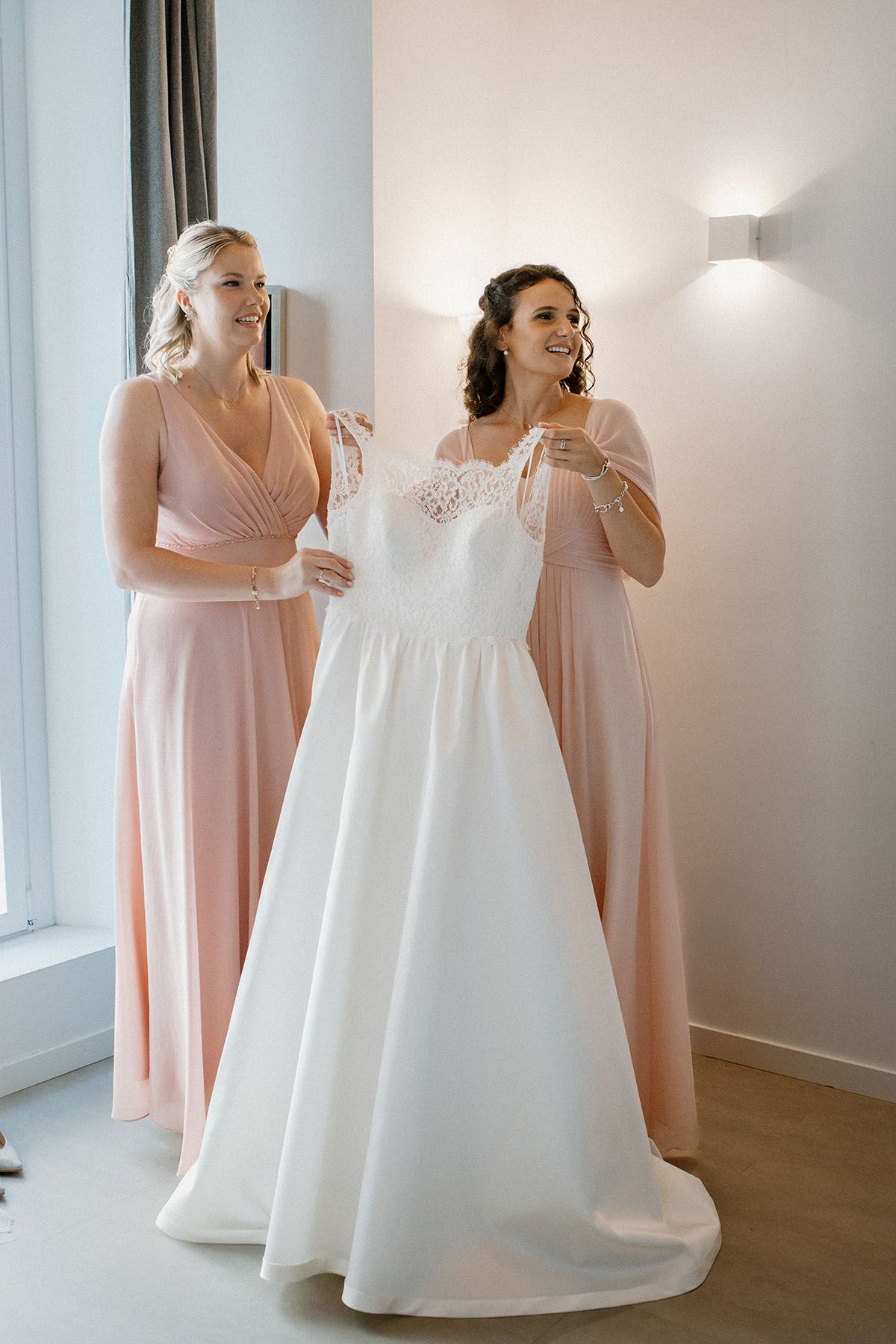 Preparativi della sposa a Lecco