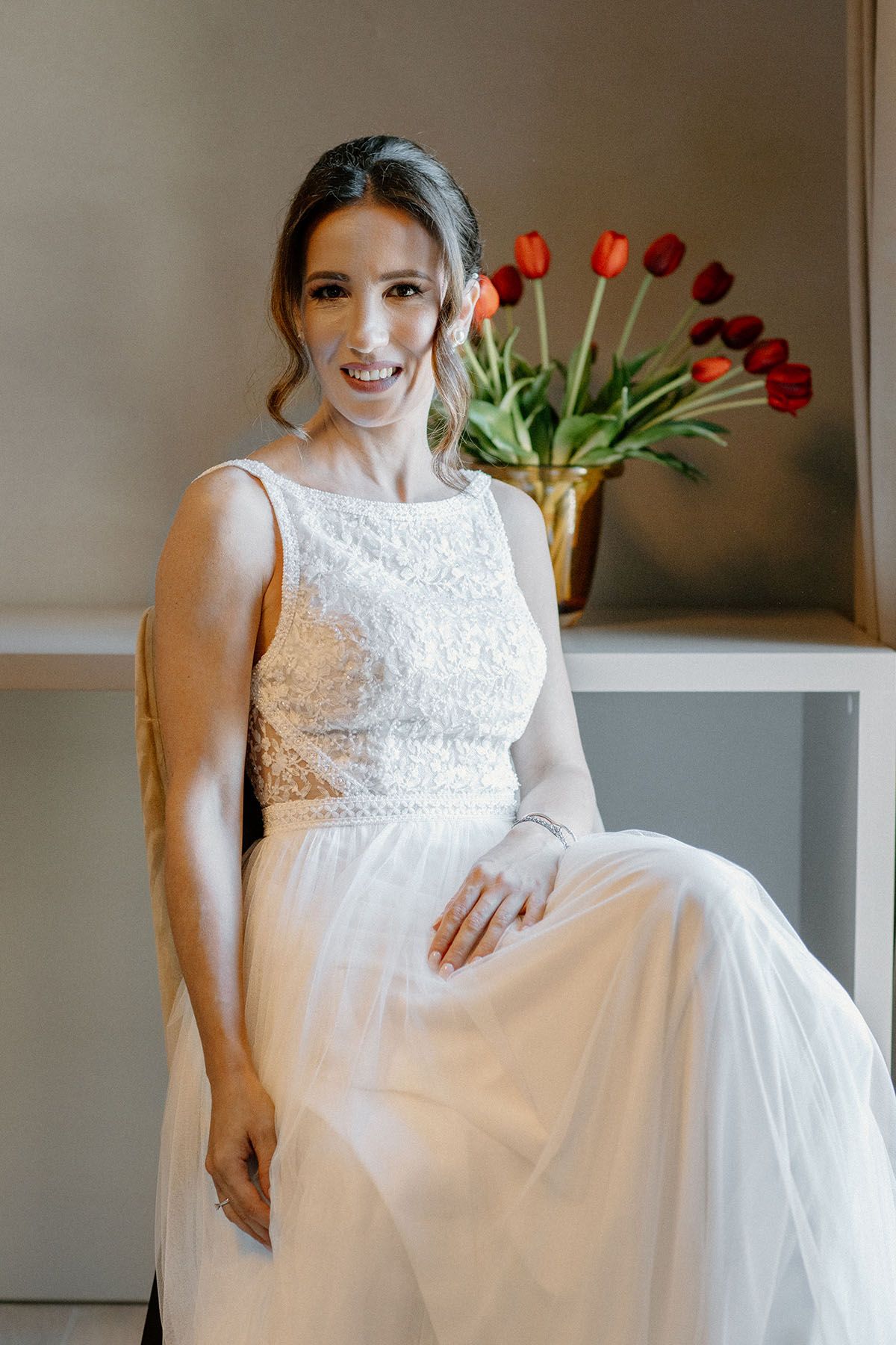 Preparazione della sposa prima del matrimonio