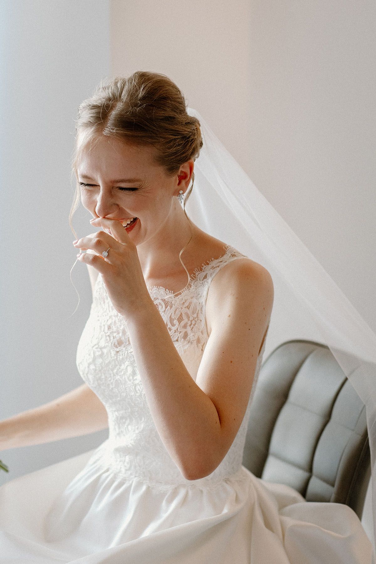 Preparativi della sposa a Lecco