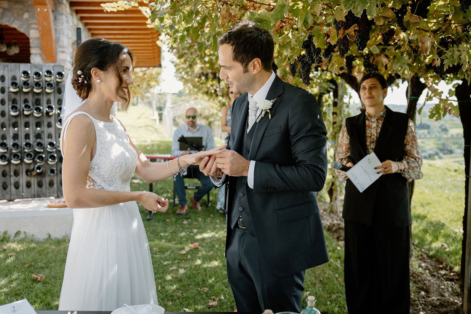 Cerimonia di matrimonio a Le Cantorie in Franciacorta