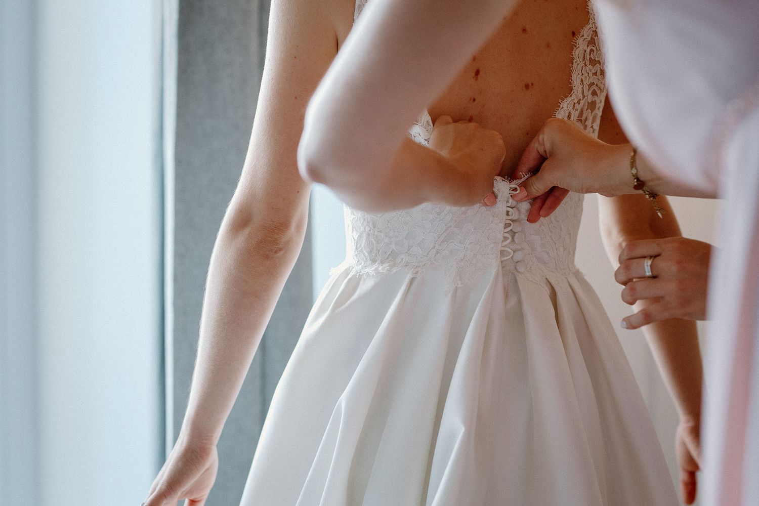 Preparativi della sposa a Lecco