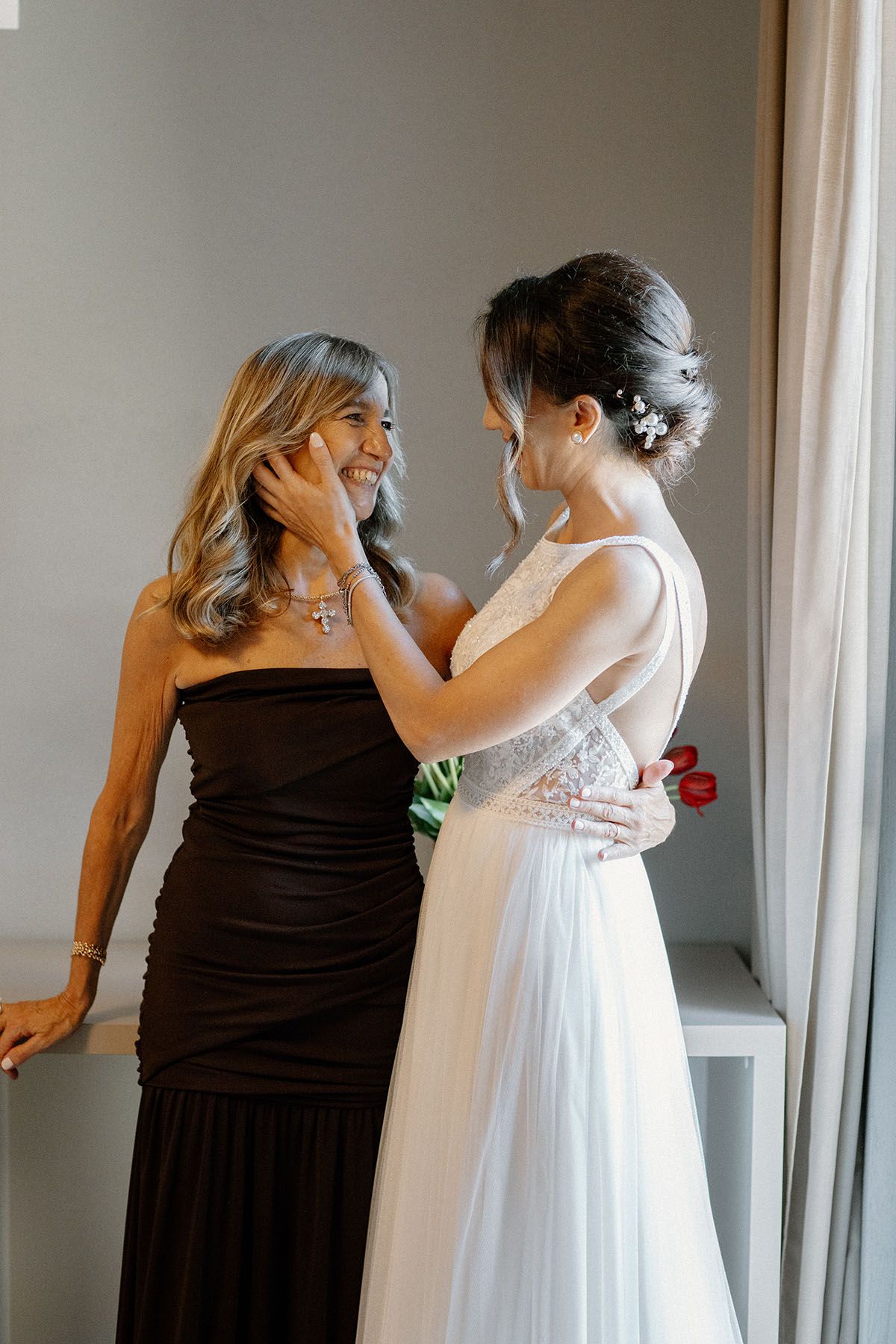 Preparazione della sposa prima del matrimonio