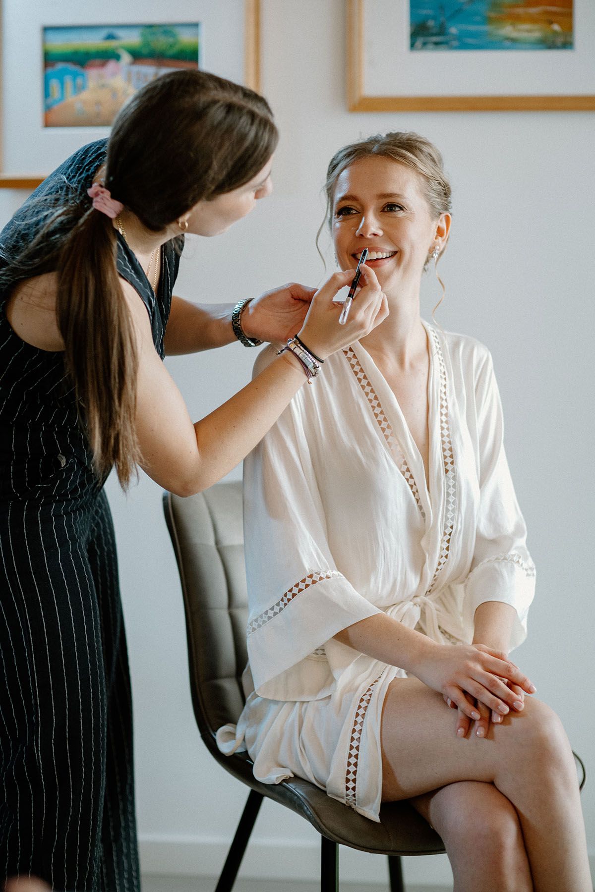 Preparativi della sposa a Lecco