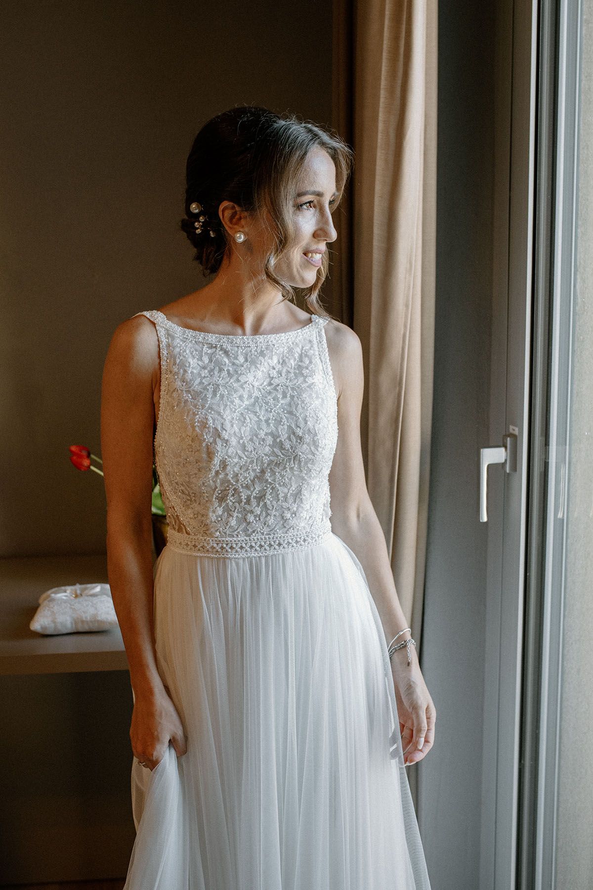 Preparazione della sposa prima del matrimonio