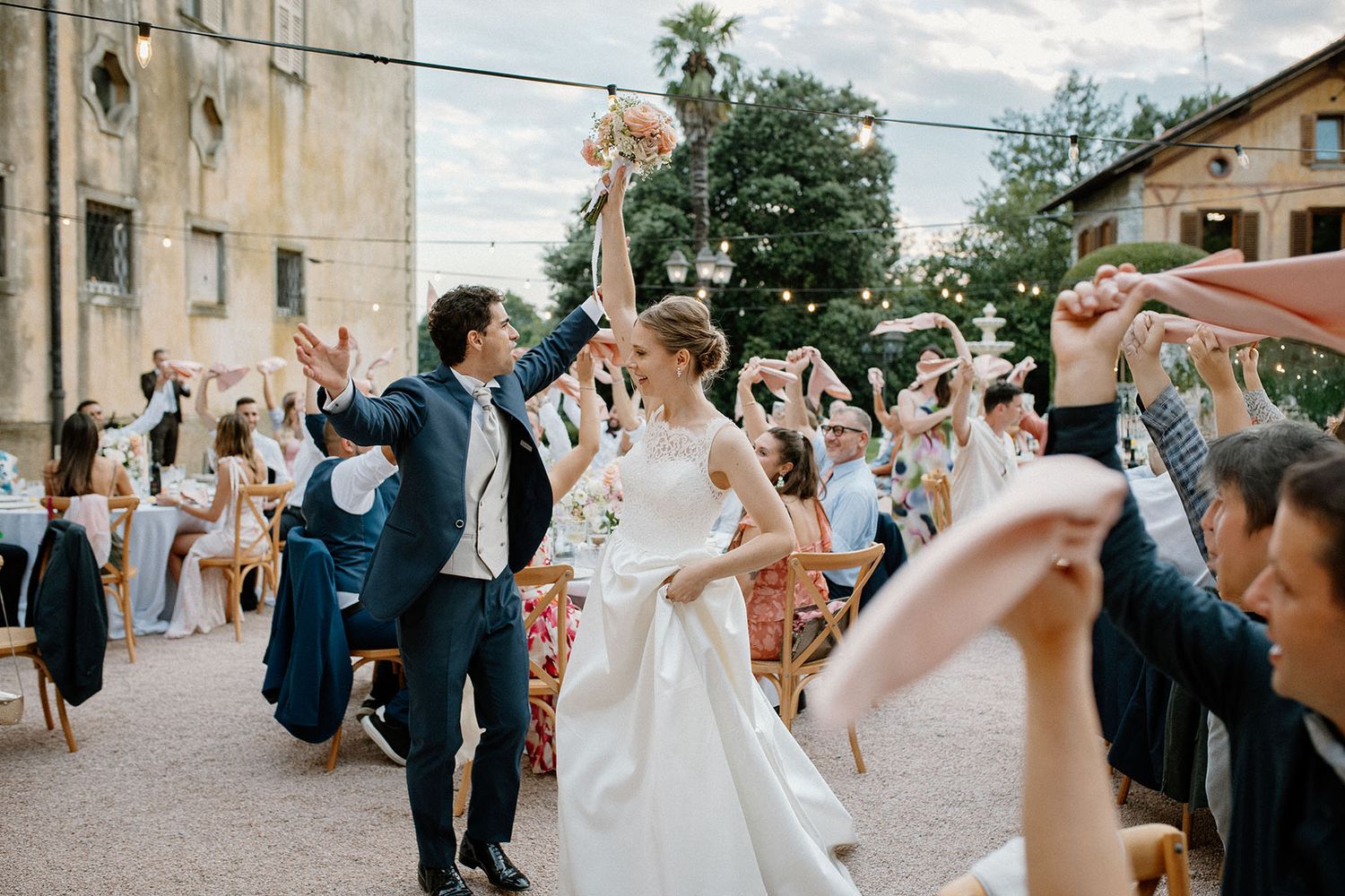 Ricevimento di matrimonio a Villa Malliana, provincia di Bergamo