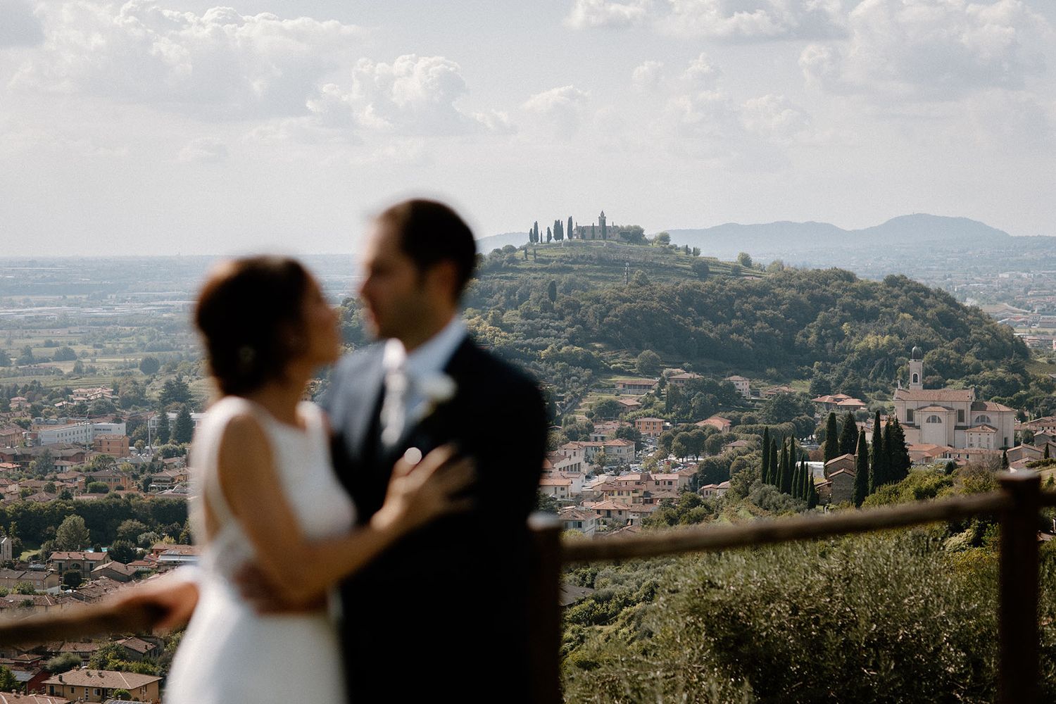 Shooting degli sposi a Le Cantorie, Franciacorta