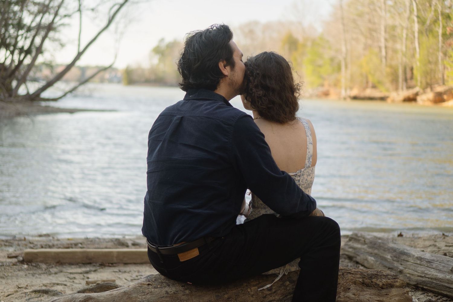 Dreamy Engagement Photoshoot South Carolina. Cinematic storytelling, visual poetry photography www.thelordsfruit.com