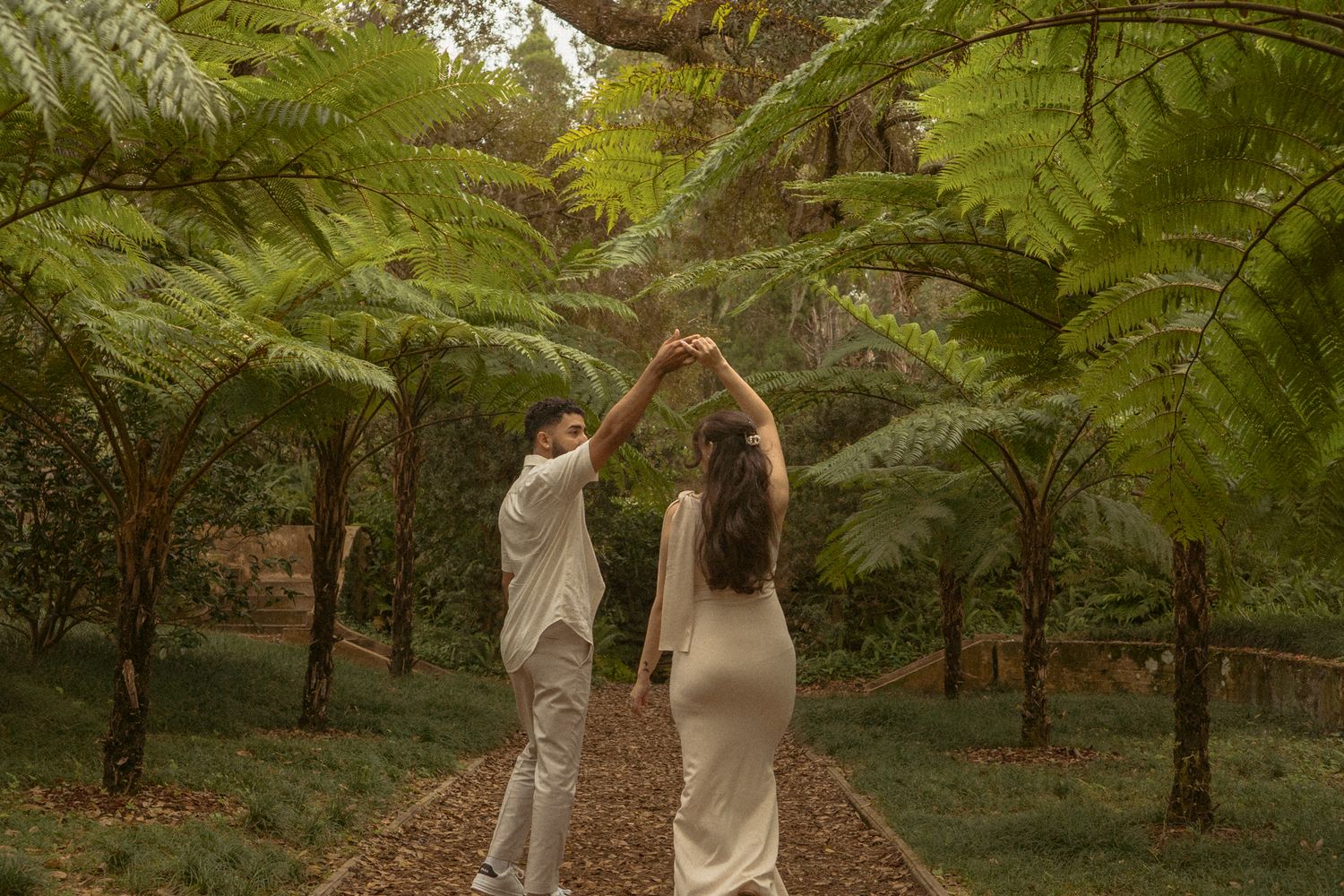 Bok Tower Gardens Engagement Photoshoot Tampa, FL. Cinematic storytelling, visual poetry photography www.thelordsfruit.com