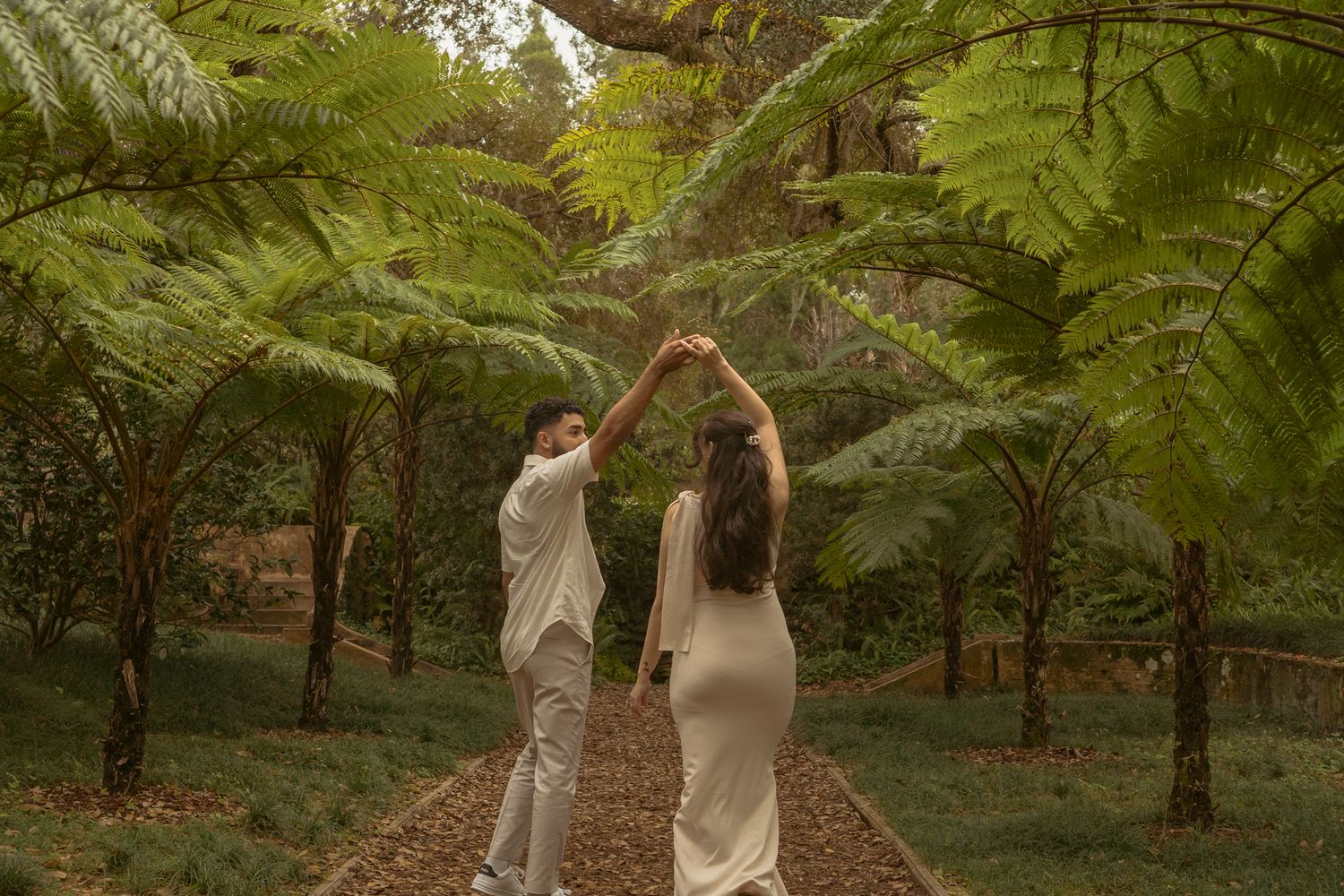 Bok Tower Gardens Engagement Photoshoot Tampa, FL. Cinematic storytelling, visual poetry photography www.thelordsfruit.com