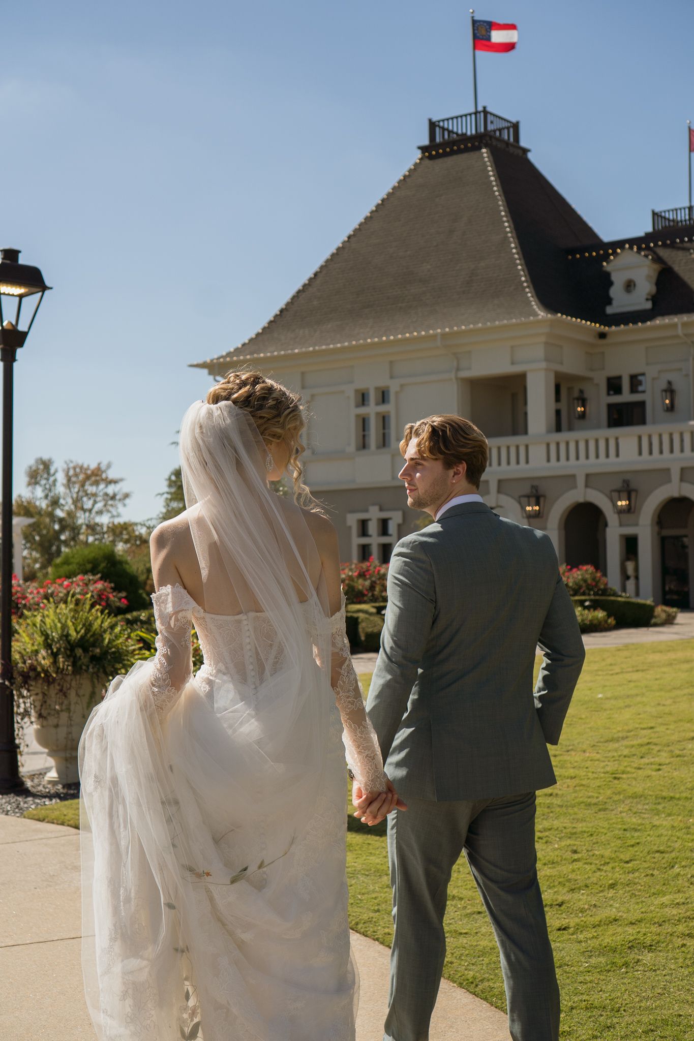 Chateau Elan venue Georgia wedding. Cinematic story telling photography for weddings and couples. www.thelordsfruit.com