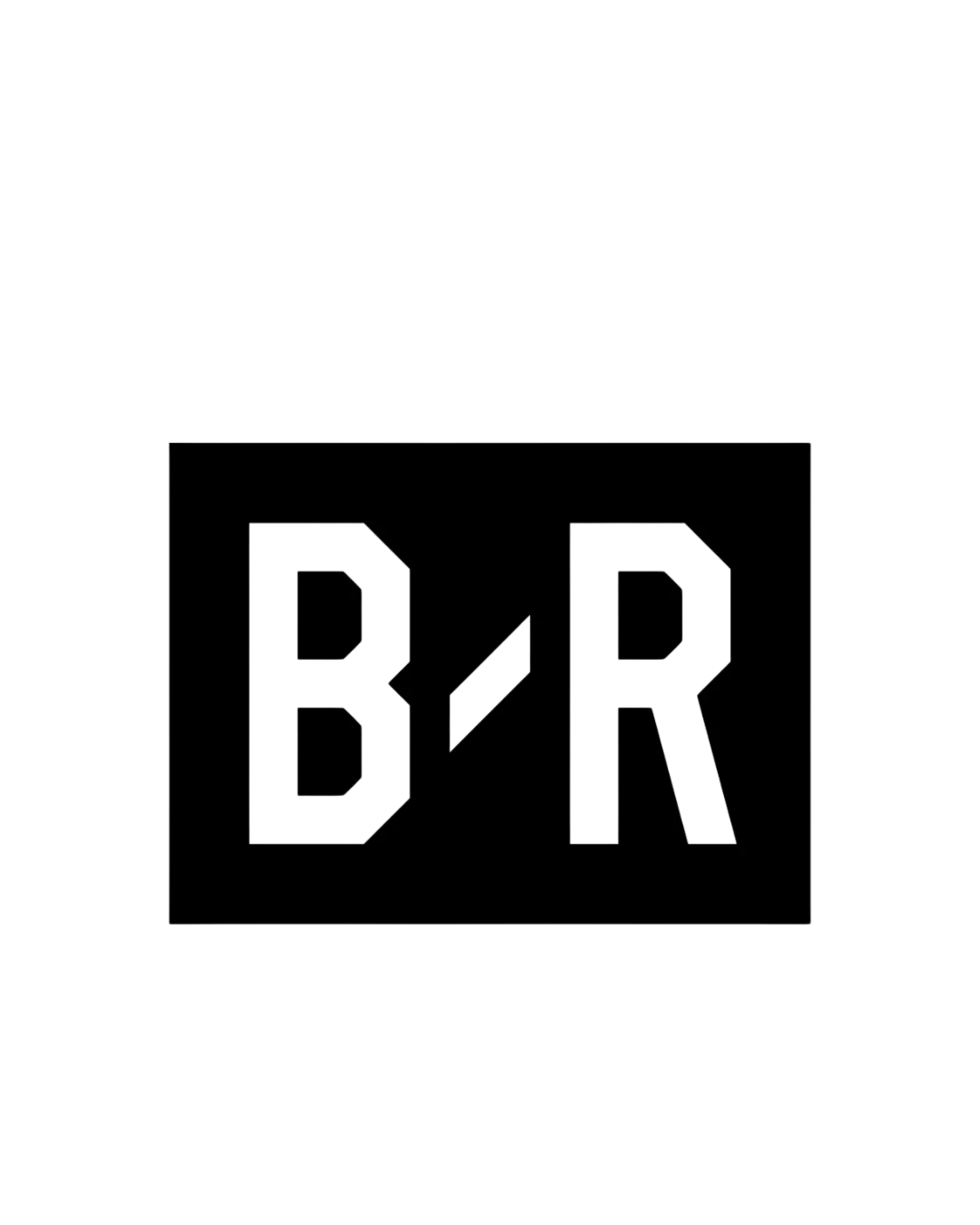Bleacher Report logo featuring bold white B and R letters on a black rectangular background.
