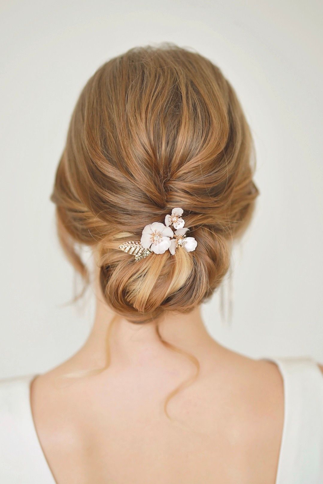 luxury wedding hair and makeup San Francisco Bay Area natural, radiant, camera-ready texture classic low bun