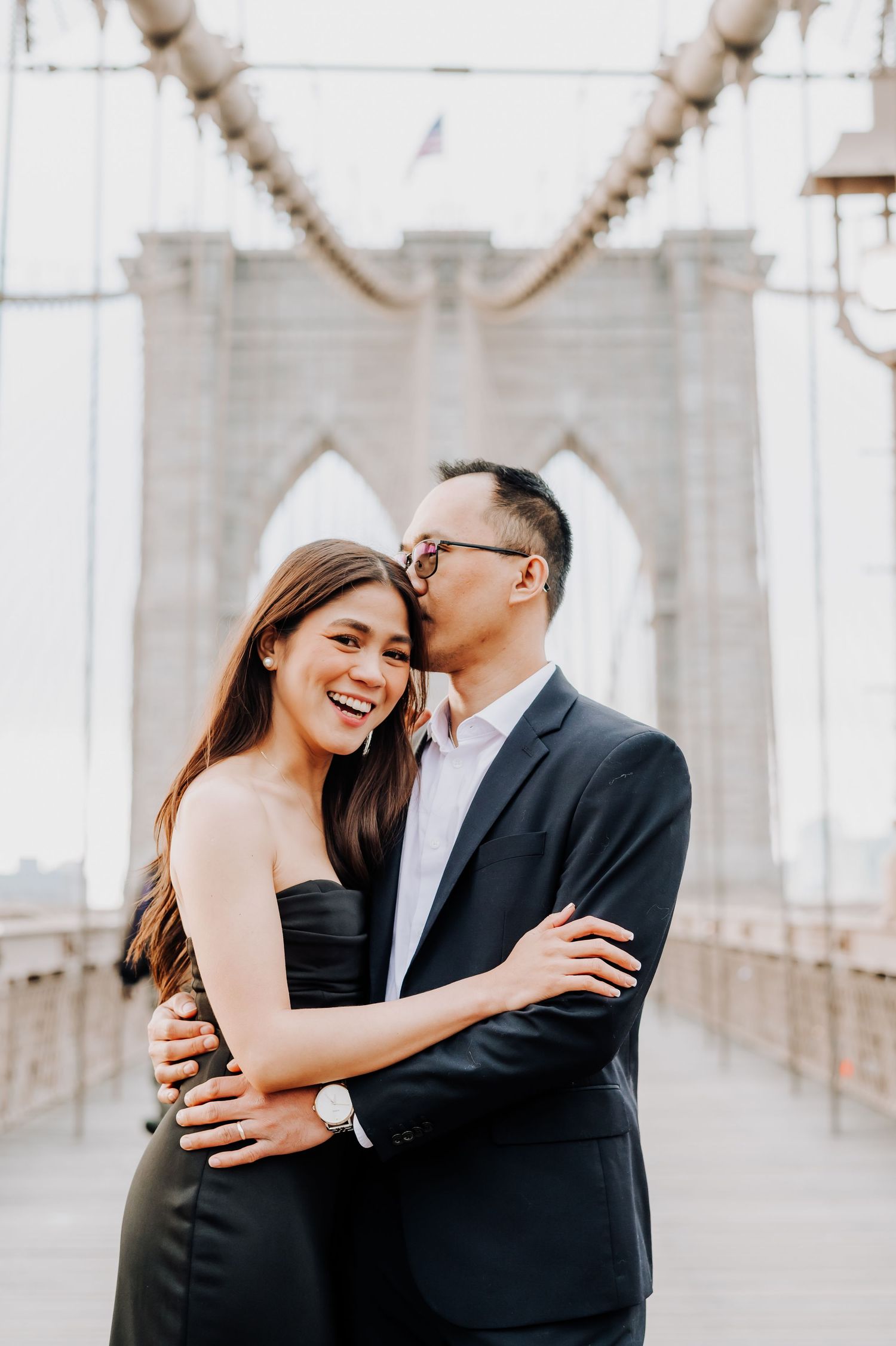 Brooklyn Bridge Engagement Photos