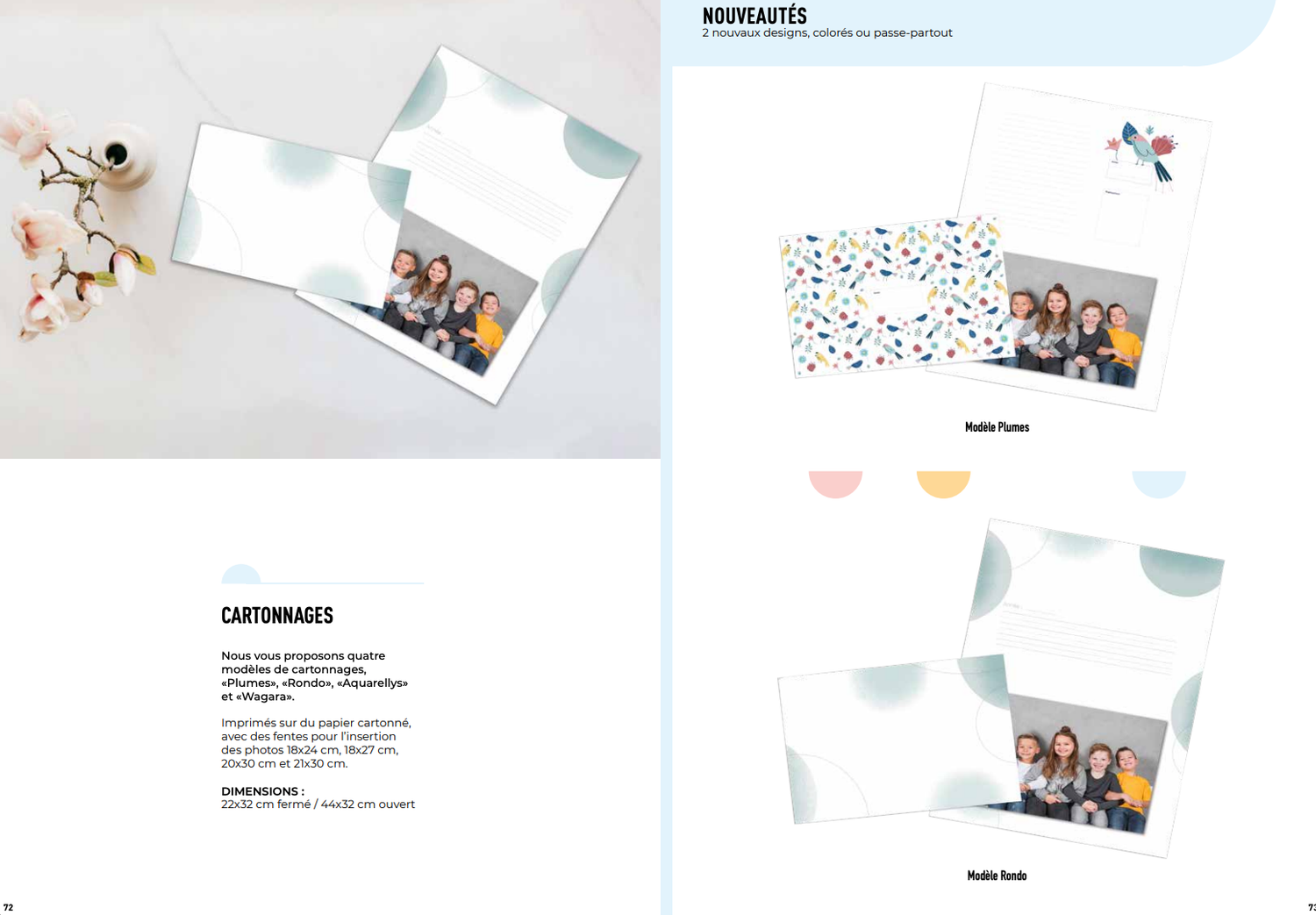 Colorful stationery set featuring photo cards, confetti-patterned envelopes, and pastel semi-circle designs for modern correspondence.