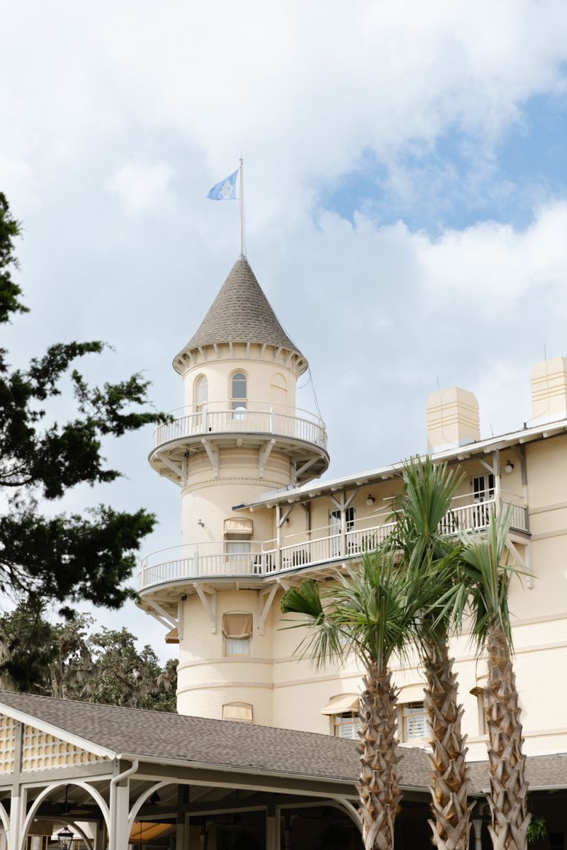 Historic Jekyll Island Club Hotel, a coastal Georgia wedding venue perfect for destination weddings.