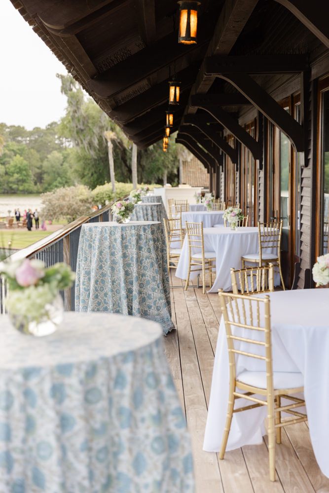 Reception at the Boathouse, Frederica Golf Club St. Simons Island wedding photographer capturing candid moments.