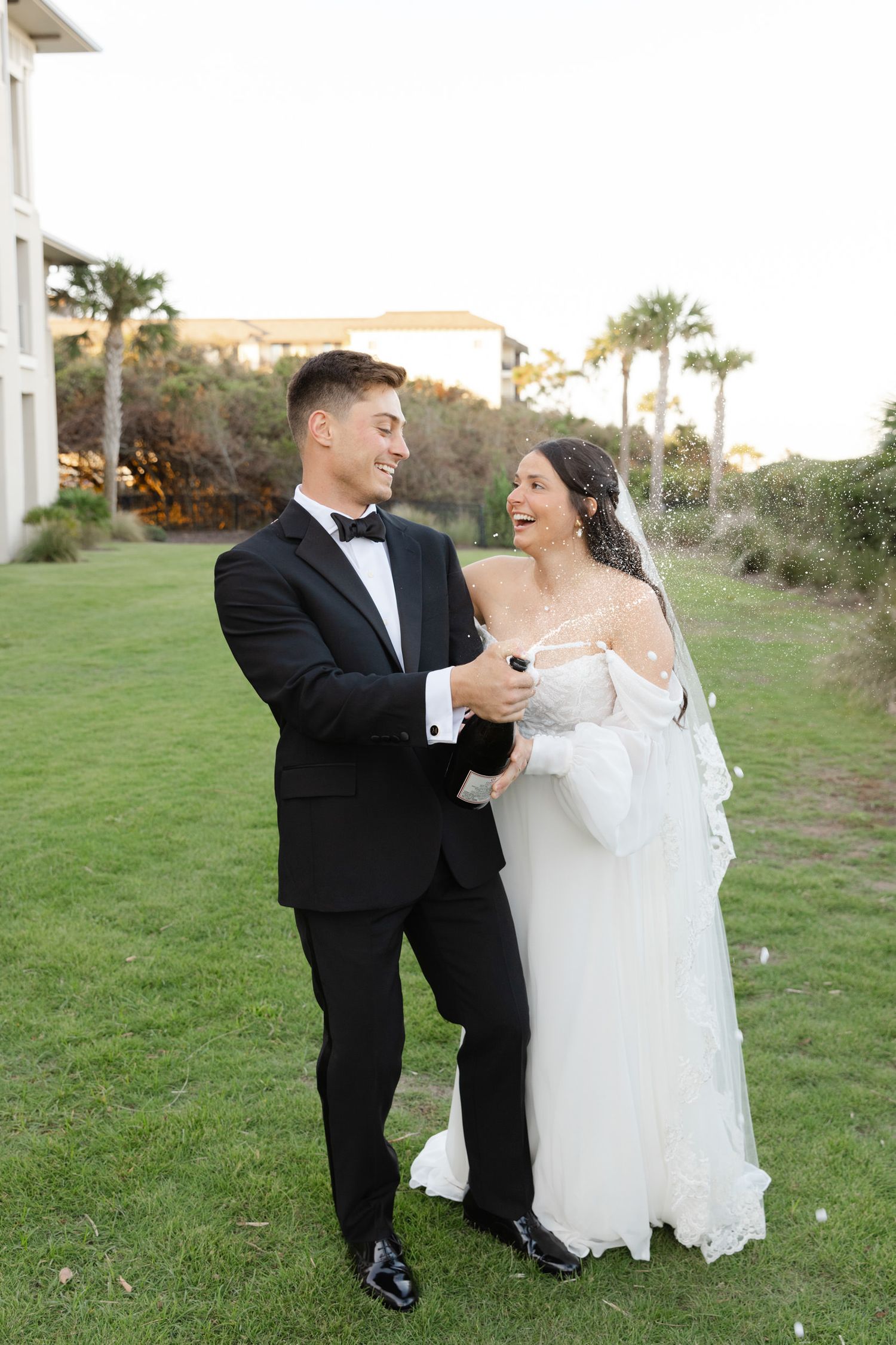 Beach wedding venue at Jekyll Ocean Club, Georgia—oceanfront wedding celebration with coastal elegance and luxury Golden Isles style.