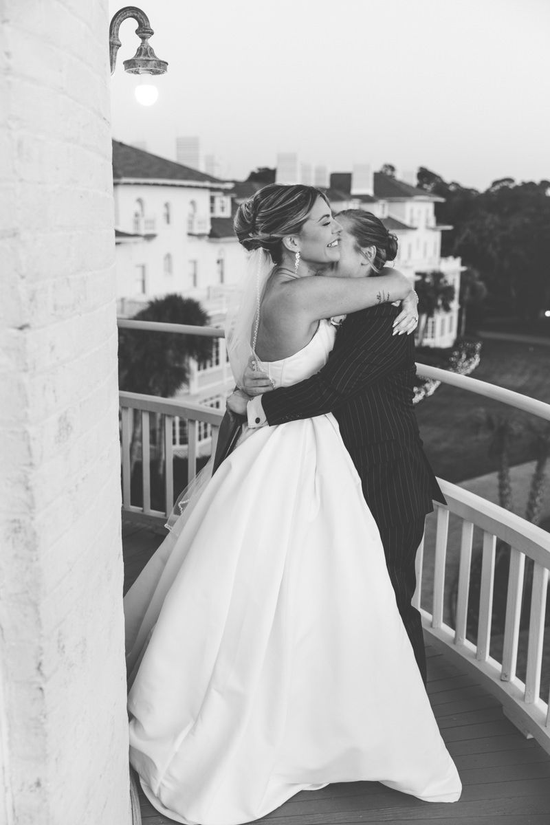 Same-sex wedding in the Golden Isles, including Jekyll Island, St. Simons, Sea Island, and Brunswick, Georgia. Gay wedding celebration.