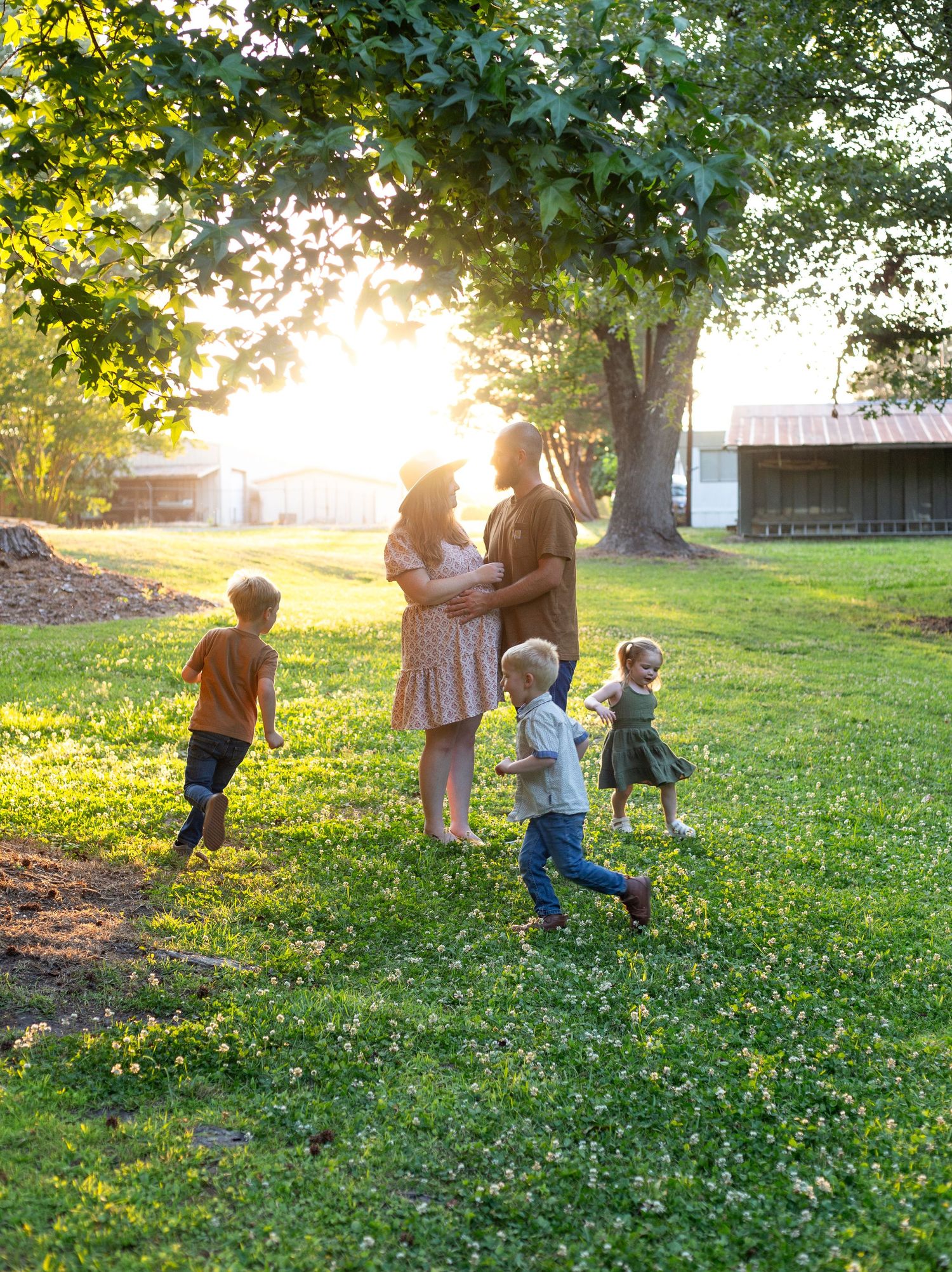 Family portrait photography Raleigh