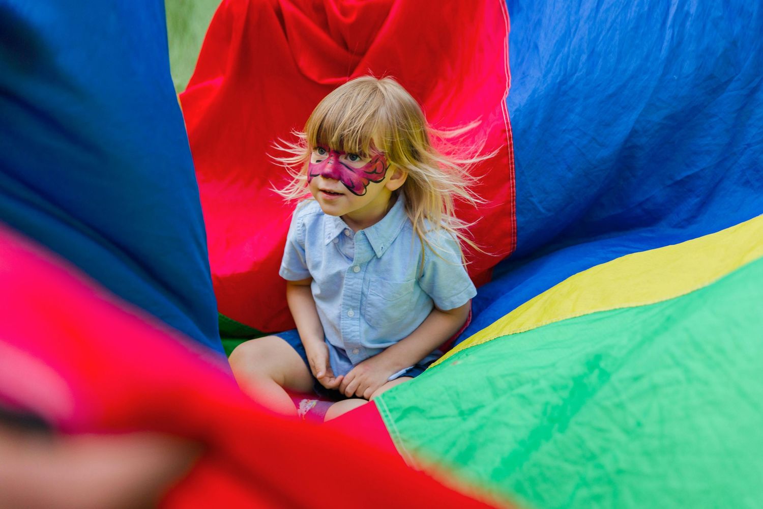 Payson children’s party, happy faces, playful games, captured by luxury Arizona children photographer.