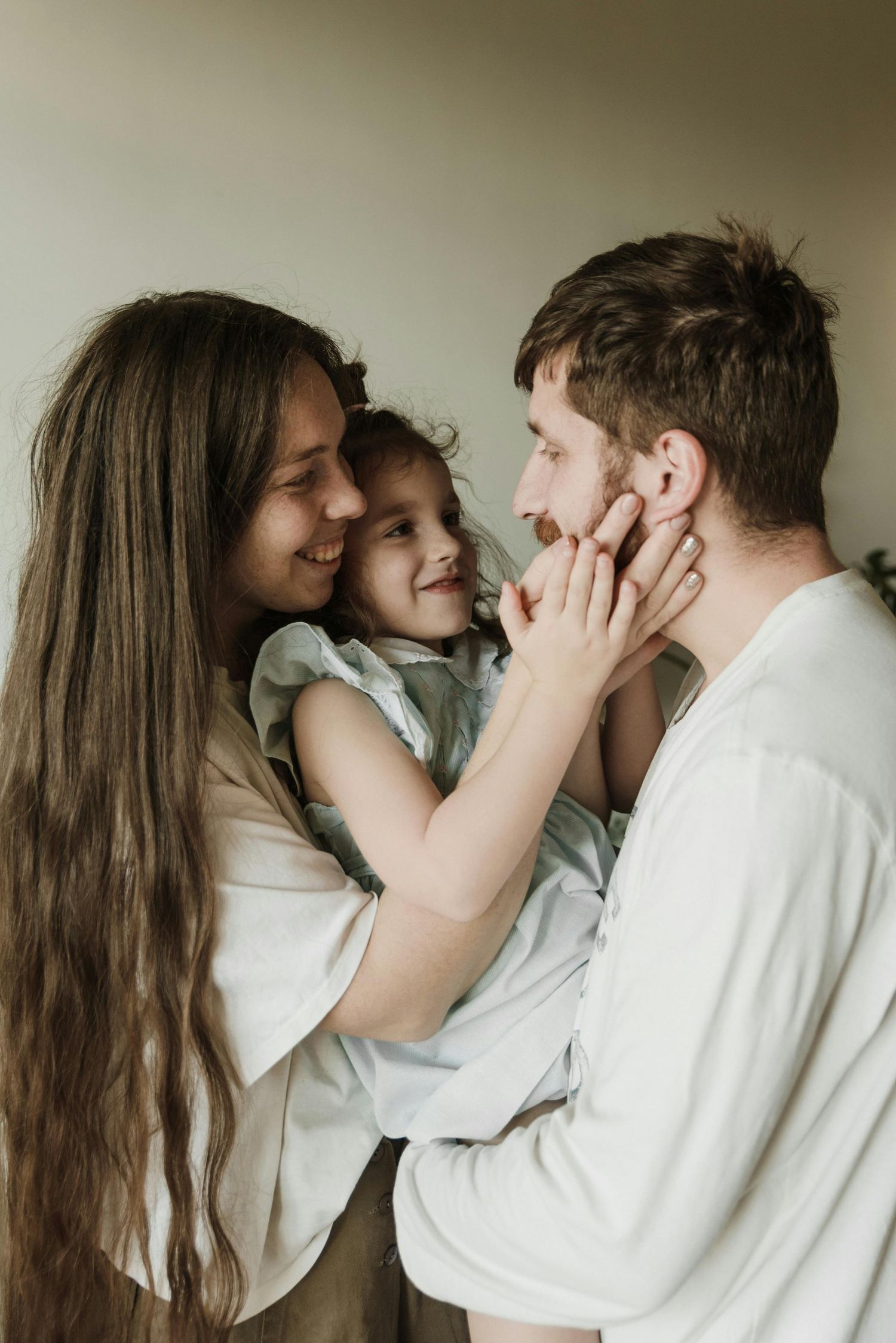 Jerome, Arizona at-home session, parents and kids sharing playful moments, captured in warm heirloom-quality images.
