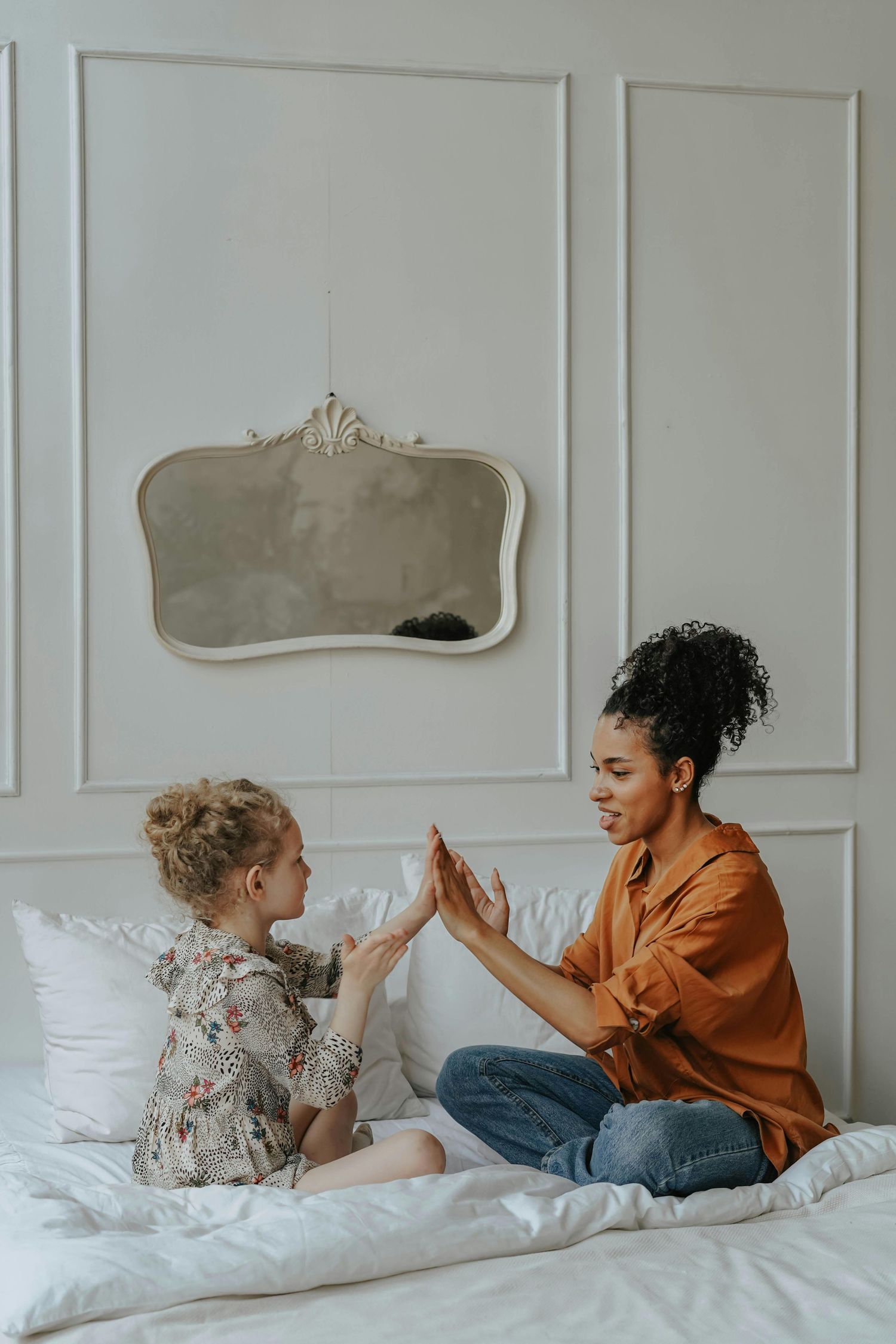 San Tan Valley Arizona Parents hugging kids, children smiling in home environment, captured as timeless heirloom-quality portraits.