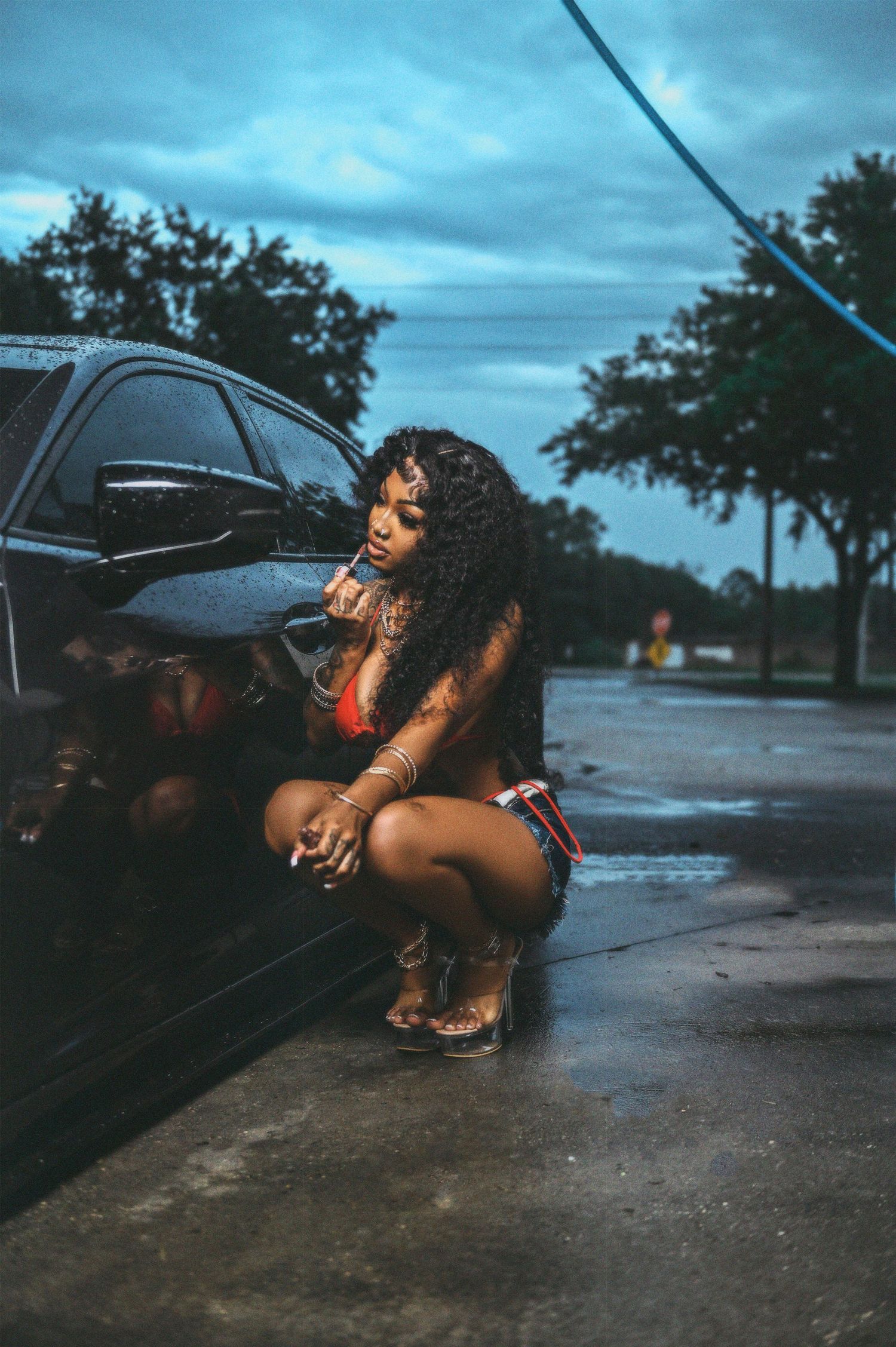Orlando photographer 
Creative  photoshoot
car wash