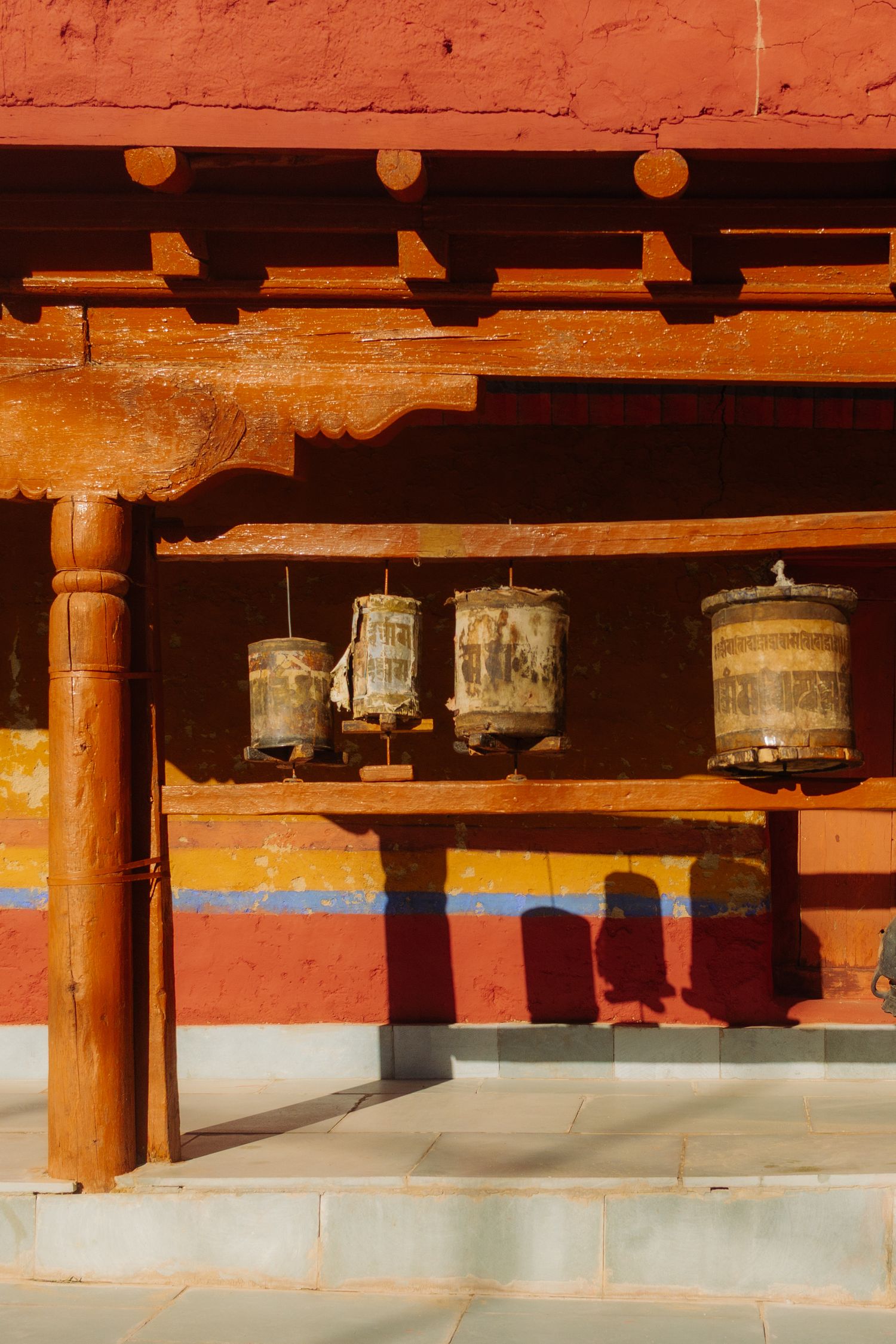 A buddhist temple in Ladakh, india