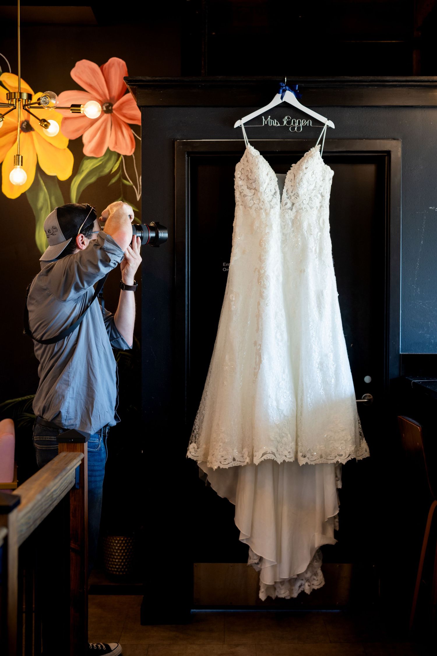 behind the scenes intimate wedding studio e waunakee wi
