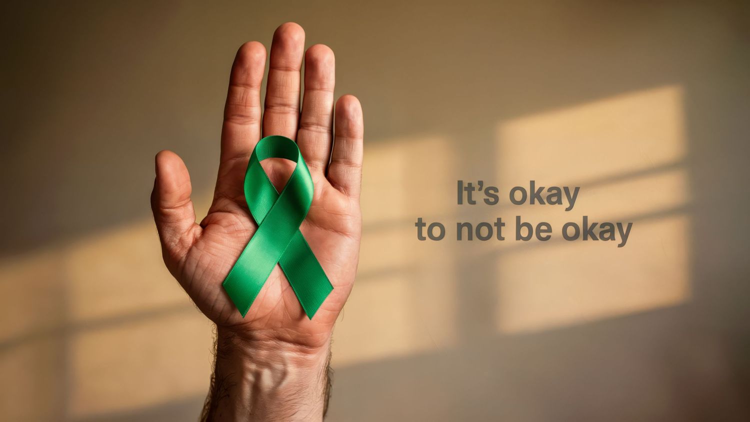 It's okay to not be okay