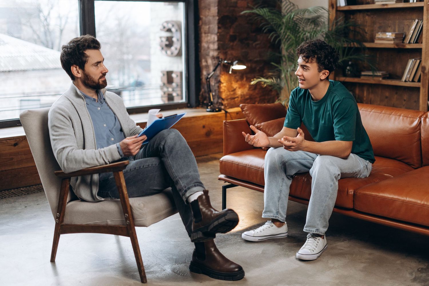 men's talk therapy