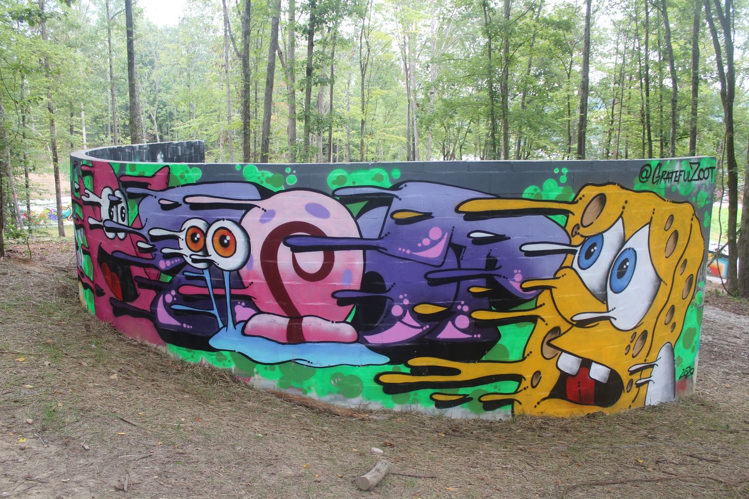 The Walls Art Park in Waverly, TN