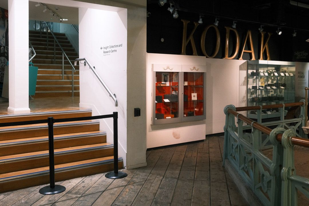 Part of the Kodak Gallery that leads into the Research Centre