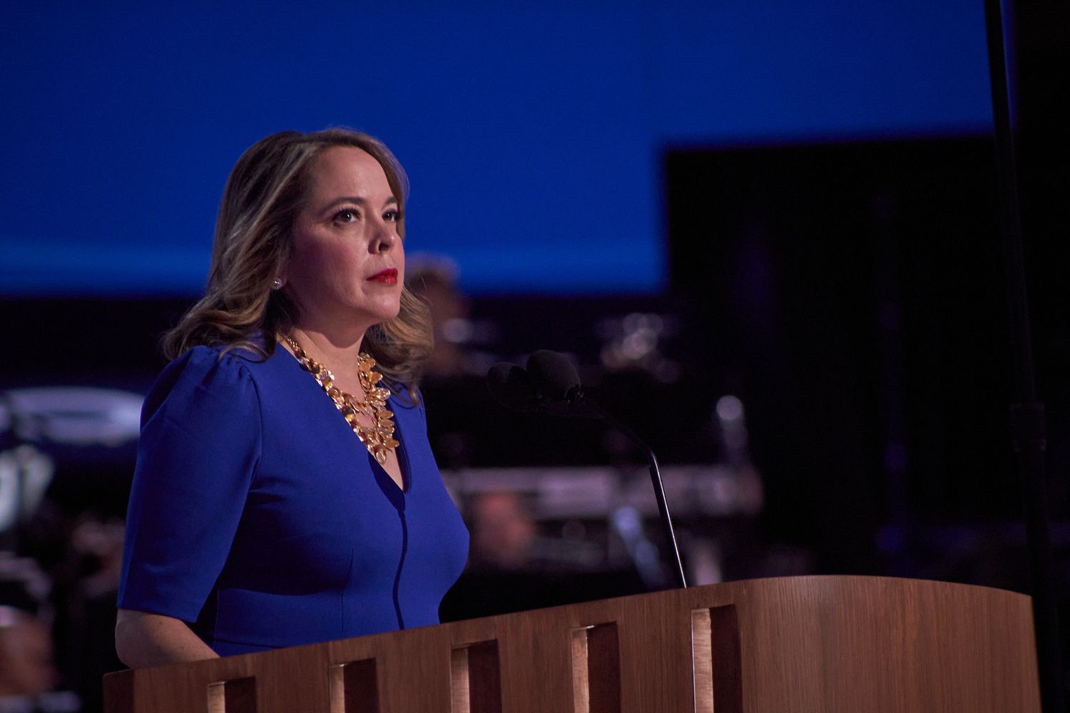 Lady speaking at 2020 DNC