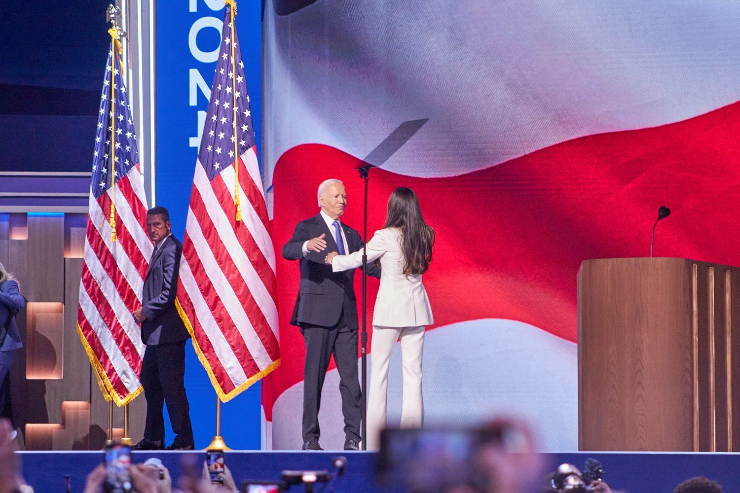 Joe Biden at at 2020 DNC
